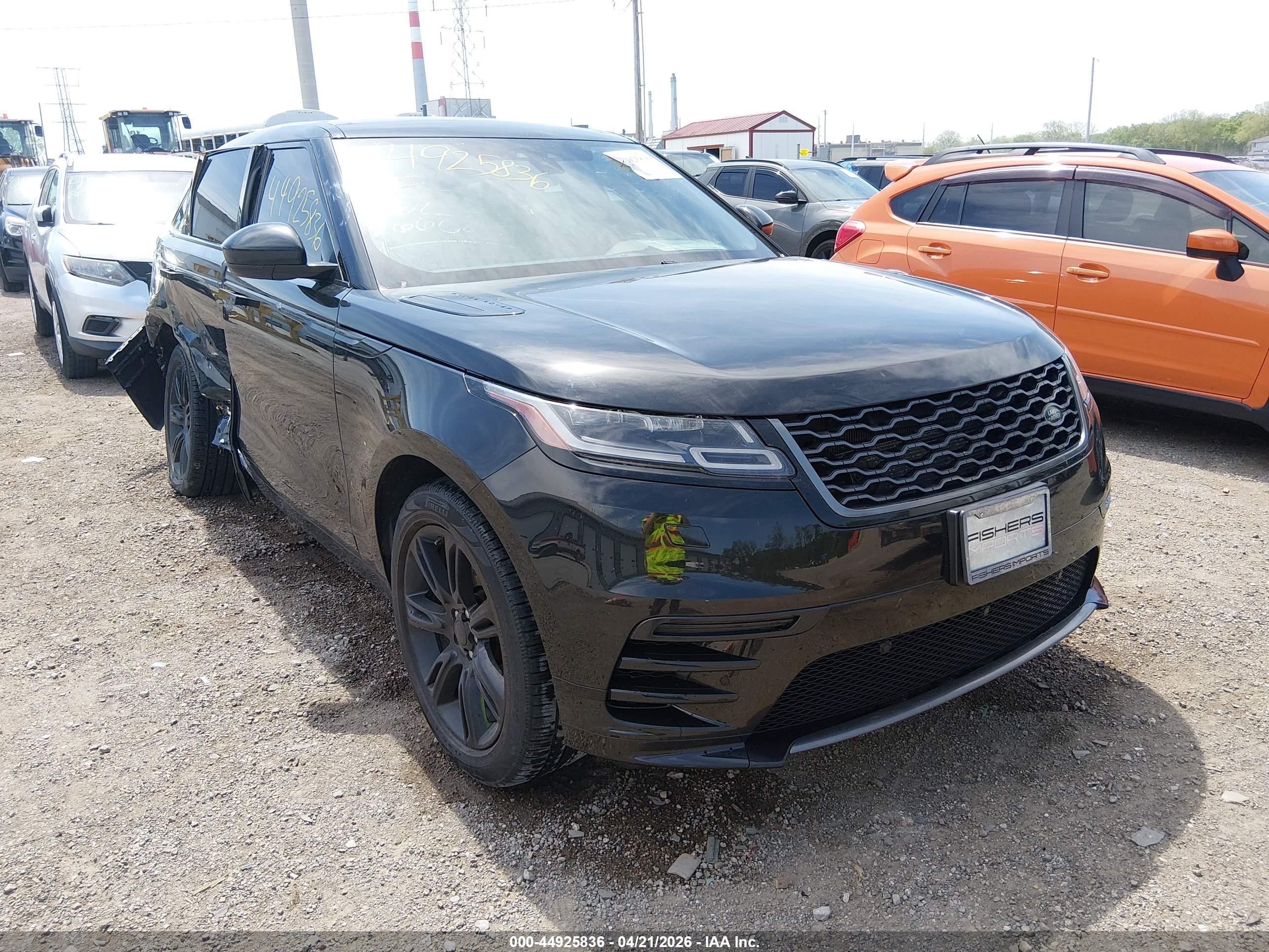 2020 Land Rover Range Rover Velar VIN SALYK2EX3LA266084 — IAAI salvage auction photo