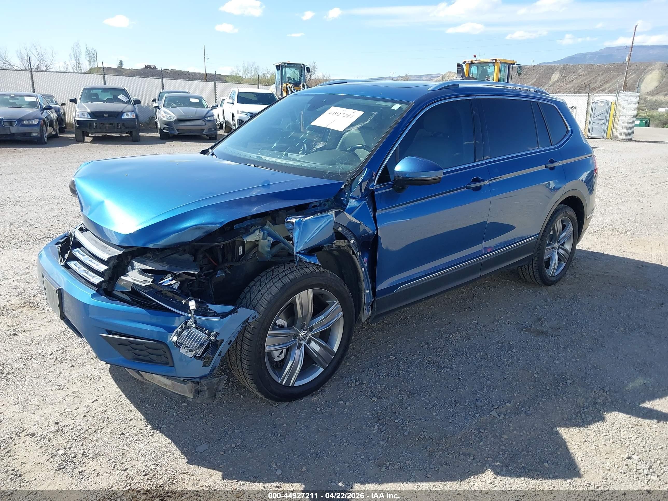 2018 Volkswagen Tiguan VIN 3VV4B7AX8JM029648 IAAI salvage auction — Front End, Salvage (Idaho), sold $3,550 on 2026-09-26 (photo 2)
