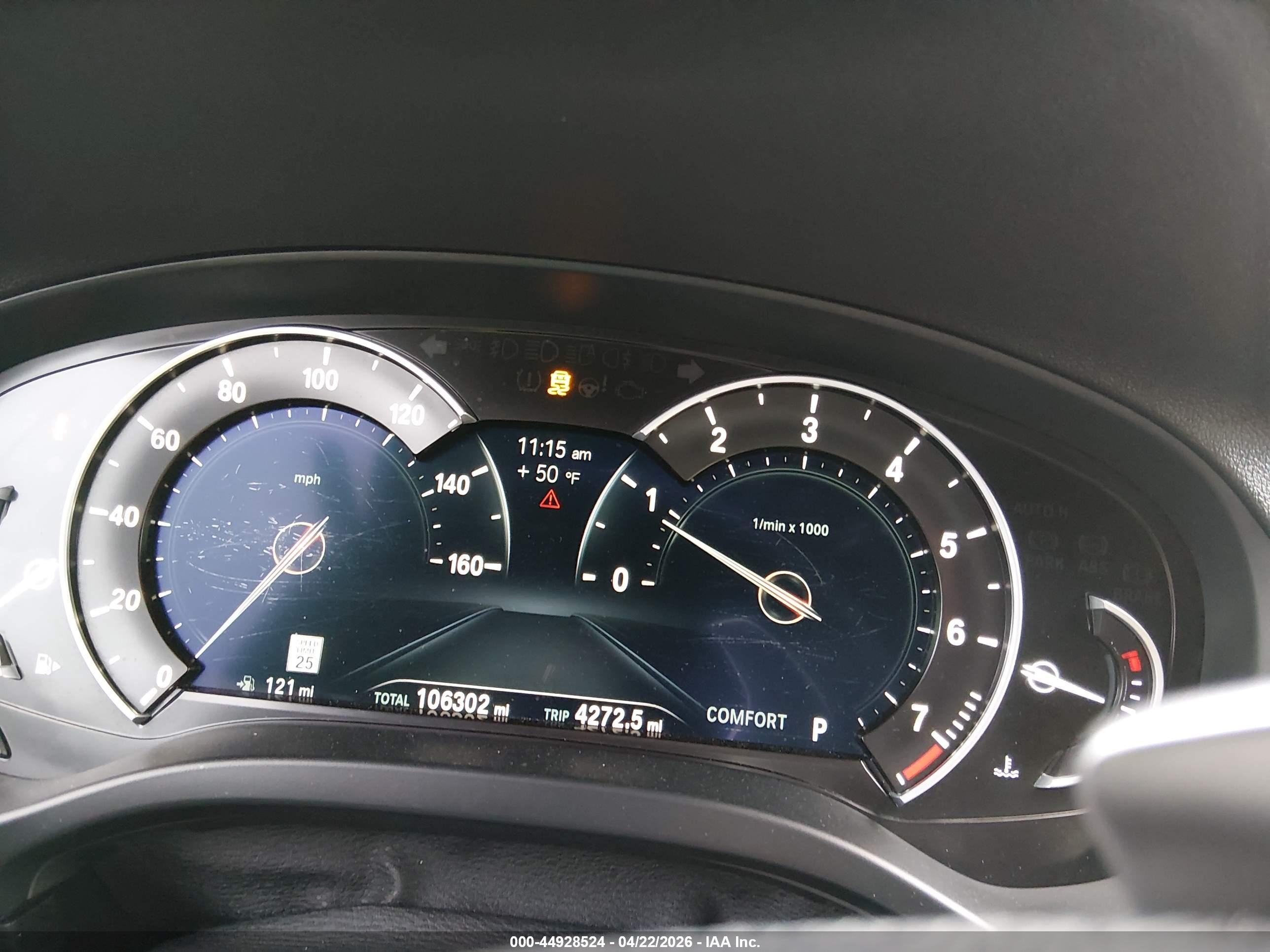 2019 BMW X3 VIN 5UXTR9C52KLE12292 IAAI salvage auction — Rear End, Salvage (New Jersey), sold $9,550 on 2026-09-10 (photo 7)