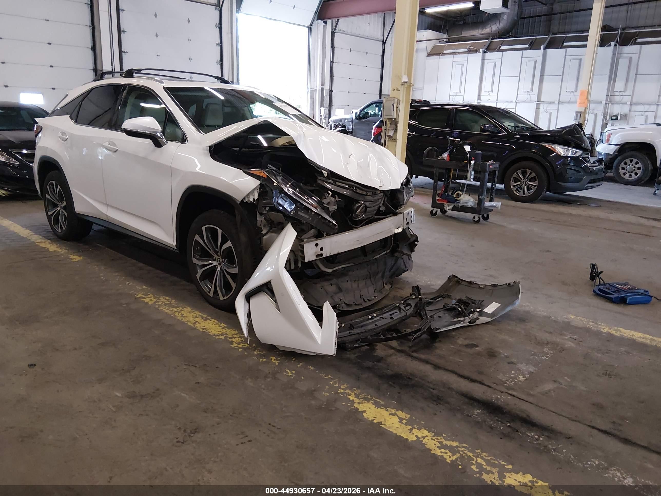 2018 Lexus RX 350 VIN 2T2BZMCA1JC135775 — IAAI salvage auction photo