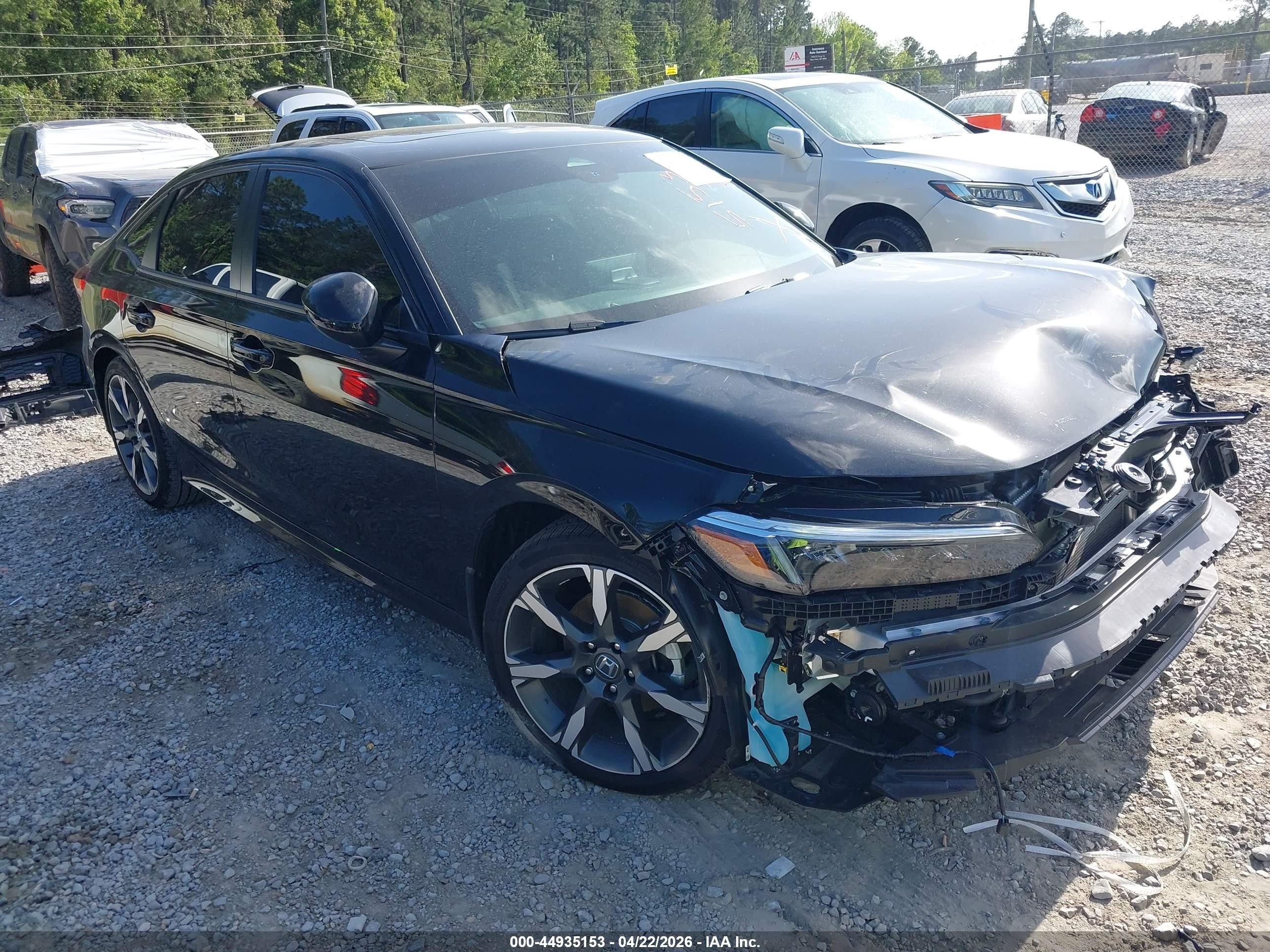 2026 Honda Civic Hybrid VIN 2HGFE4F82TH312192 — IAAI salvage auction photo