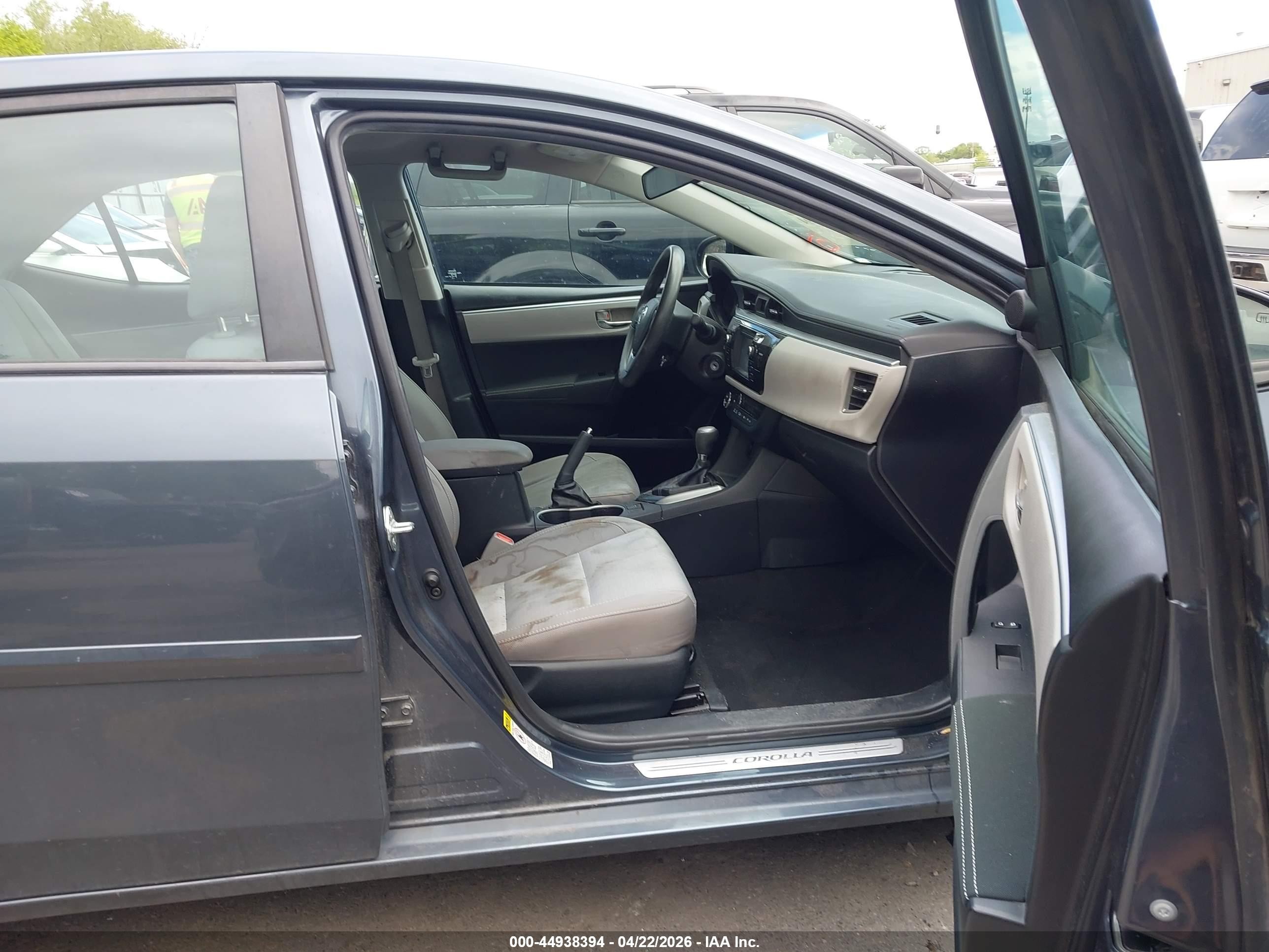 2016 Toyota Corolla VIN 2T1BURHE2GC692375 IAAI salvage auction — Front End, Salvage (Utah), sold $2,700 on 2026-07-02 (photo 5)