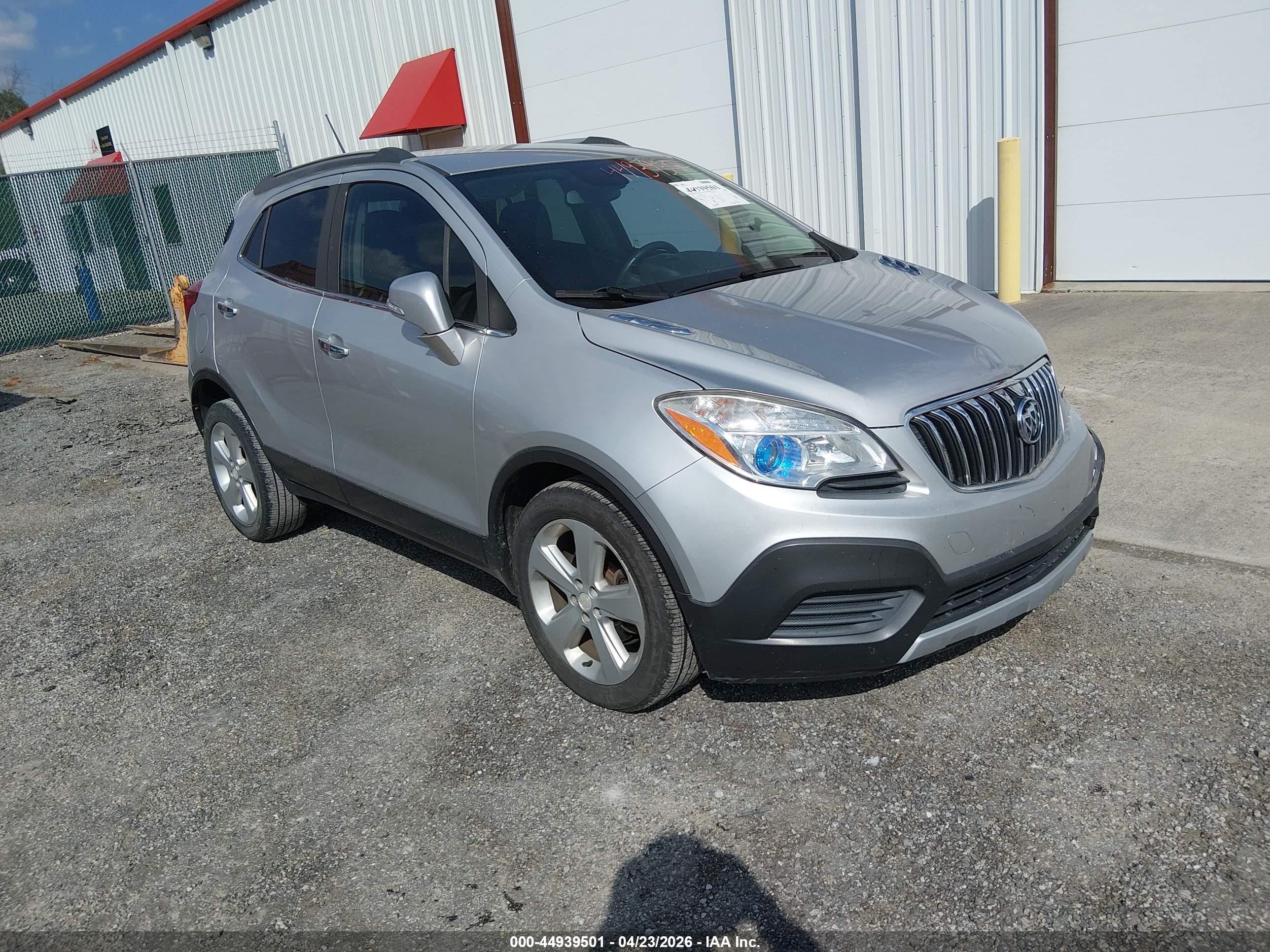 2016 Buick Encore VIN KL4CJASB7GB738563 IAAI salvage auction — Unknown, Salvage (Kentucky), sold $325 on 2026-09-08 (photo 1)