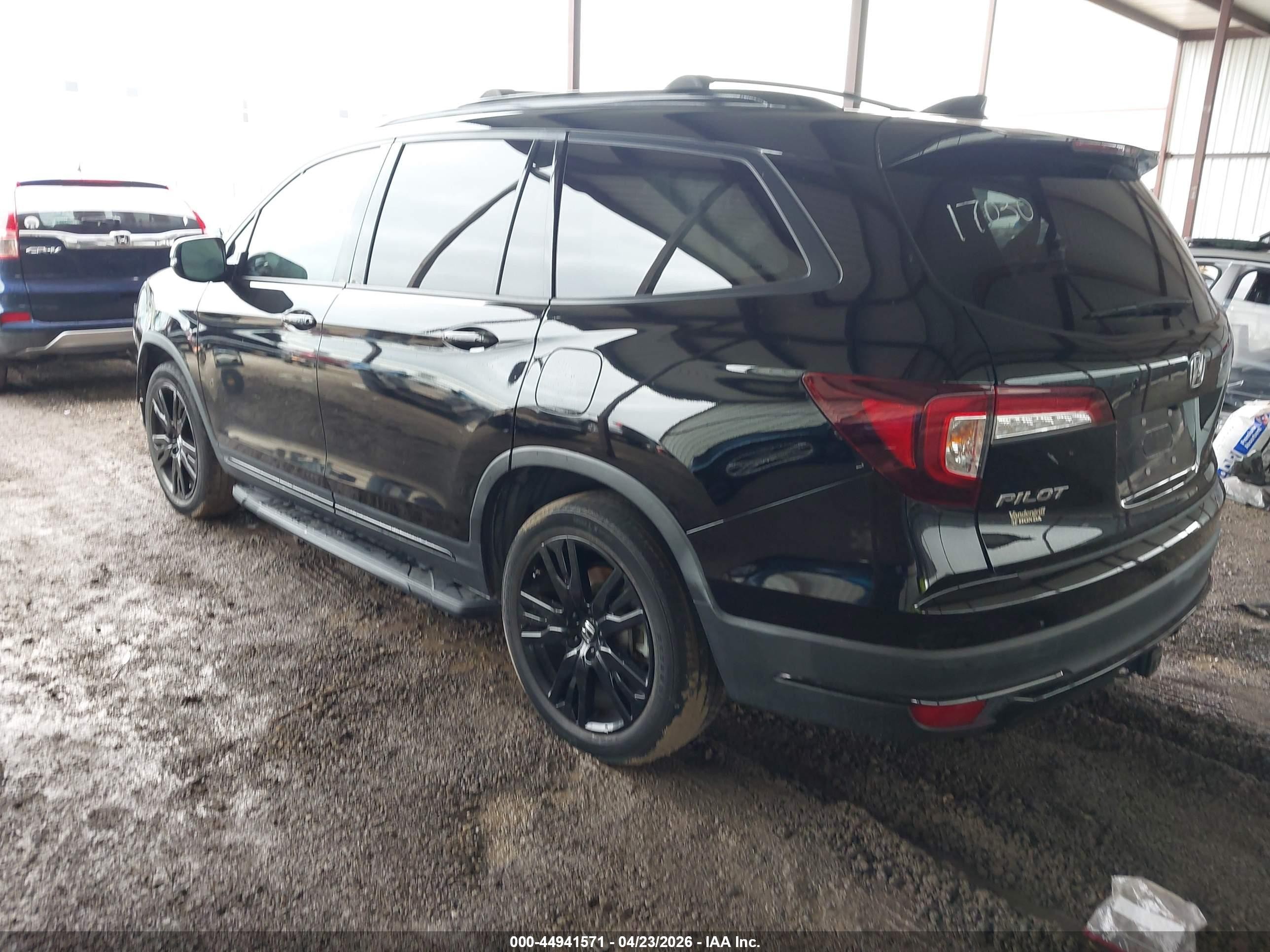 2022 Honda Pilot VIN 5FNYF6H73NB082255 IAAI salvage auction — Front End, Original (Texas), sold $11,400 on 2026-07-10 (photo 3)