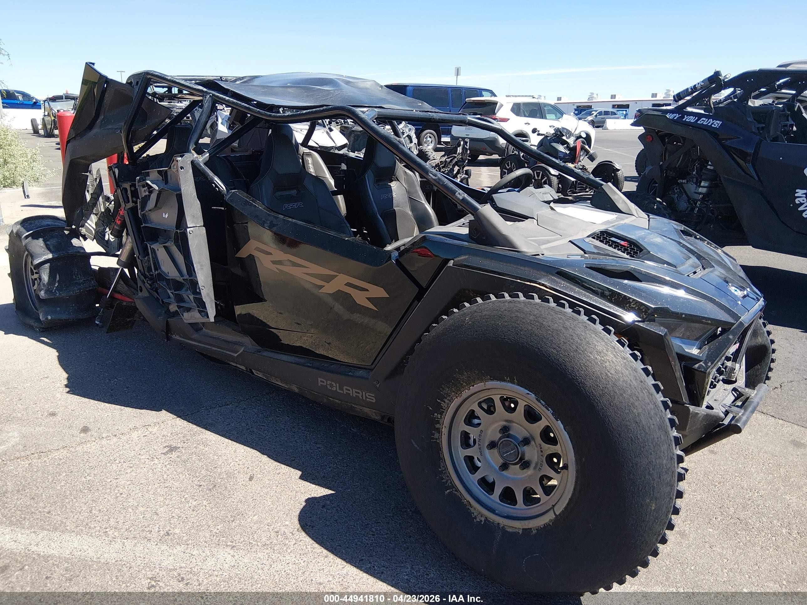 2025 Polaris RZR VIN 3NSR4D2K7SG073056 — IAAI salvage auction photo