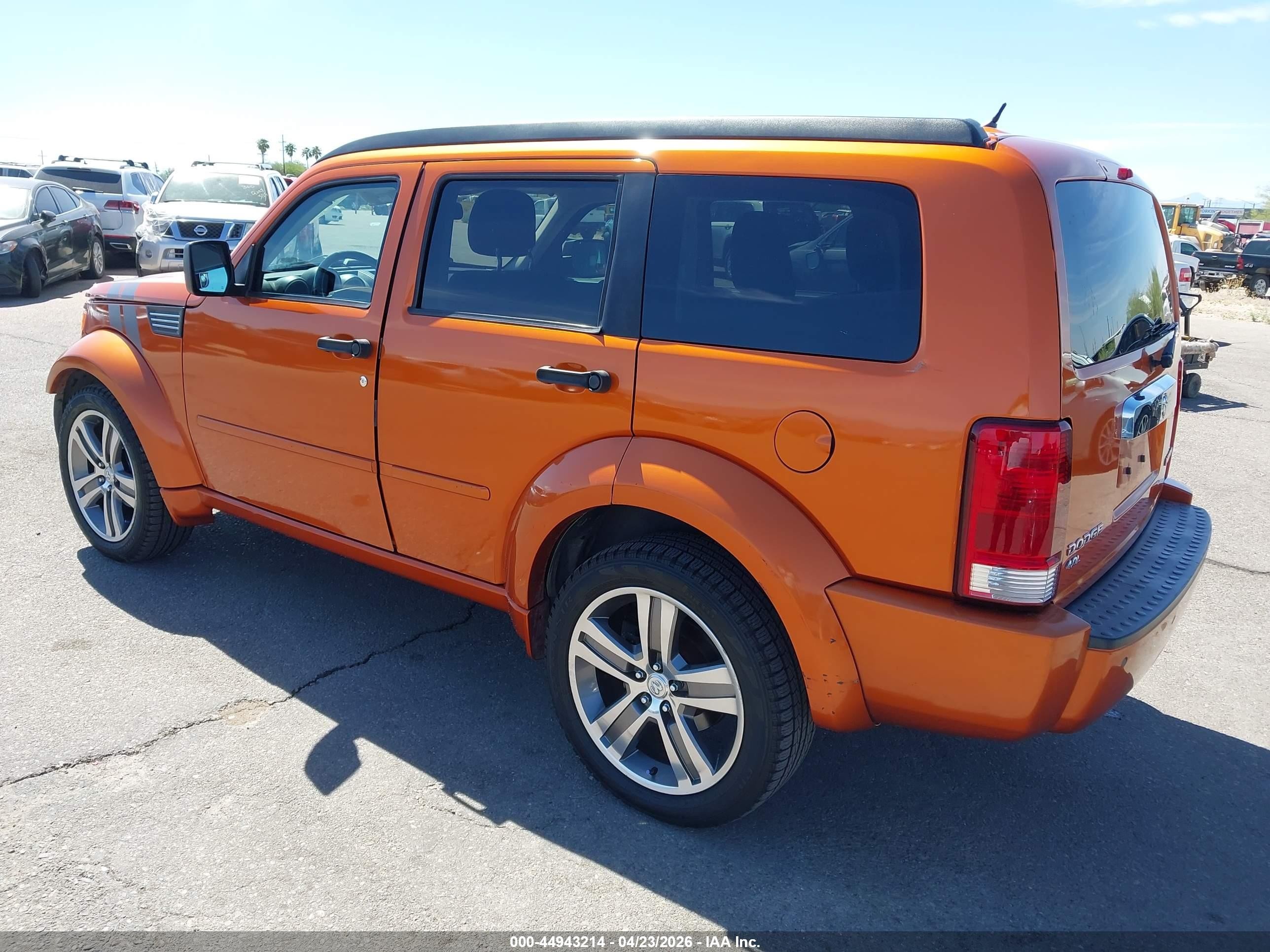 2011 Dodge Nitro VIN 1D4PT6GX3BW589303 IAAI salvage auction — Front End, Salvage (Arizona), sold $1,250 on 2026-07-09 (photo 3)