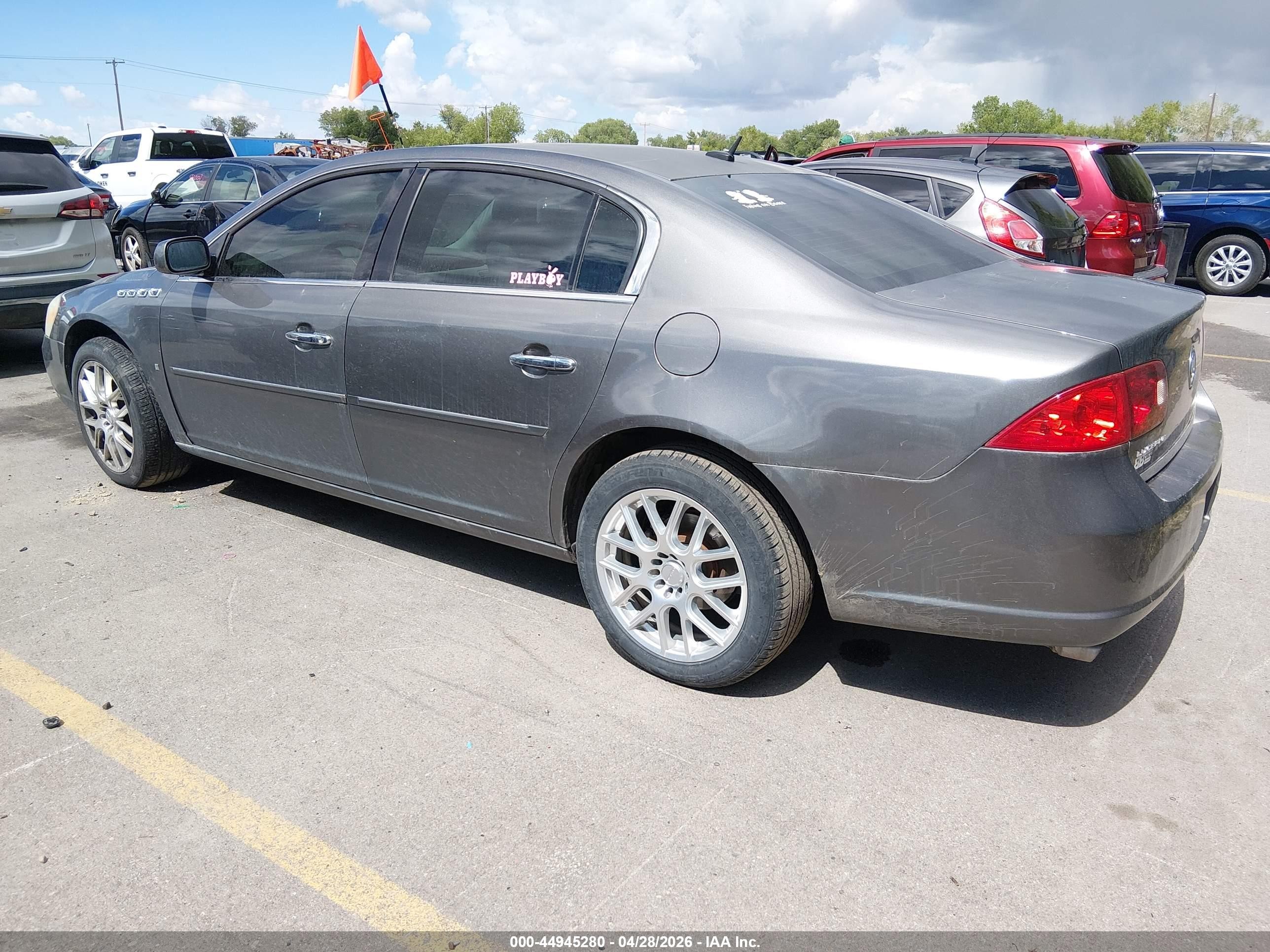 2007 Buick Lucerne VIN 1G4HE57Y17U170136 IAAI salvage auction — Rear End, Salvage (Utah), sold $275 on 2026-07-09 (photo 3)