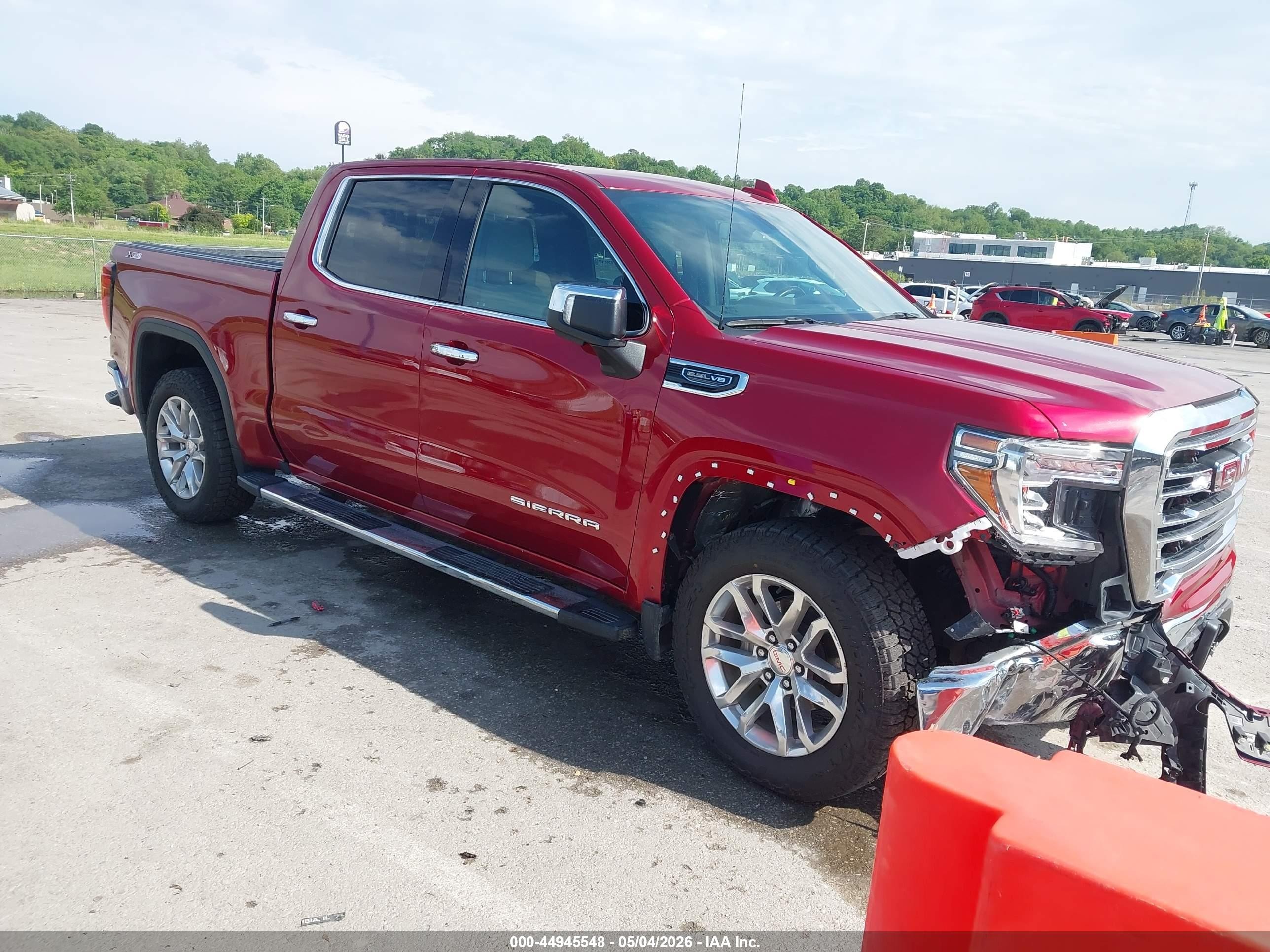 2022 GMC Sierra 1500 Limited VIN 3GTU9DED2NG130536 — IAAI salvage auction photo