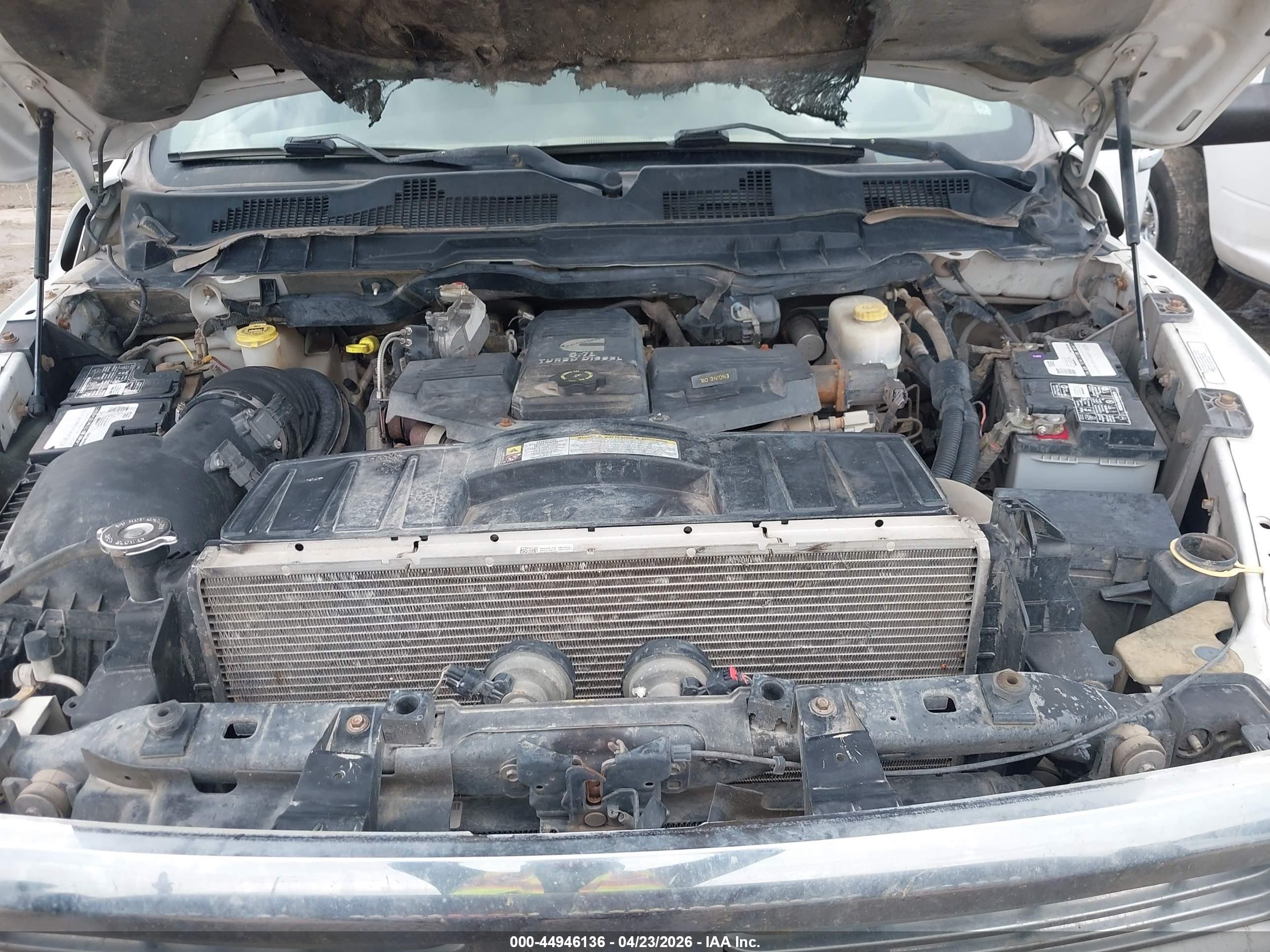 2011 Dodge Ram VIN 3D73Y3CL3BG607706 IAAI salvage auction — Front End, Clear (Oklahoma), sold $3,500 on 2026-06-15 (photo 9)