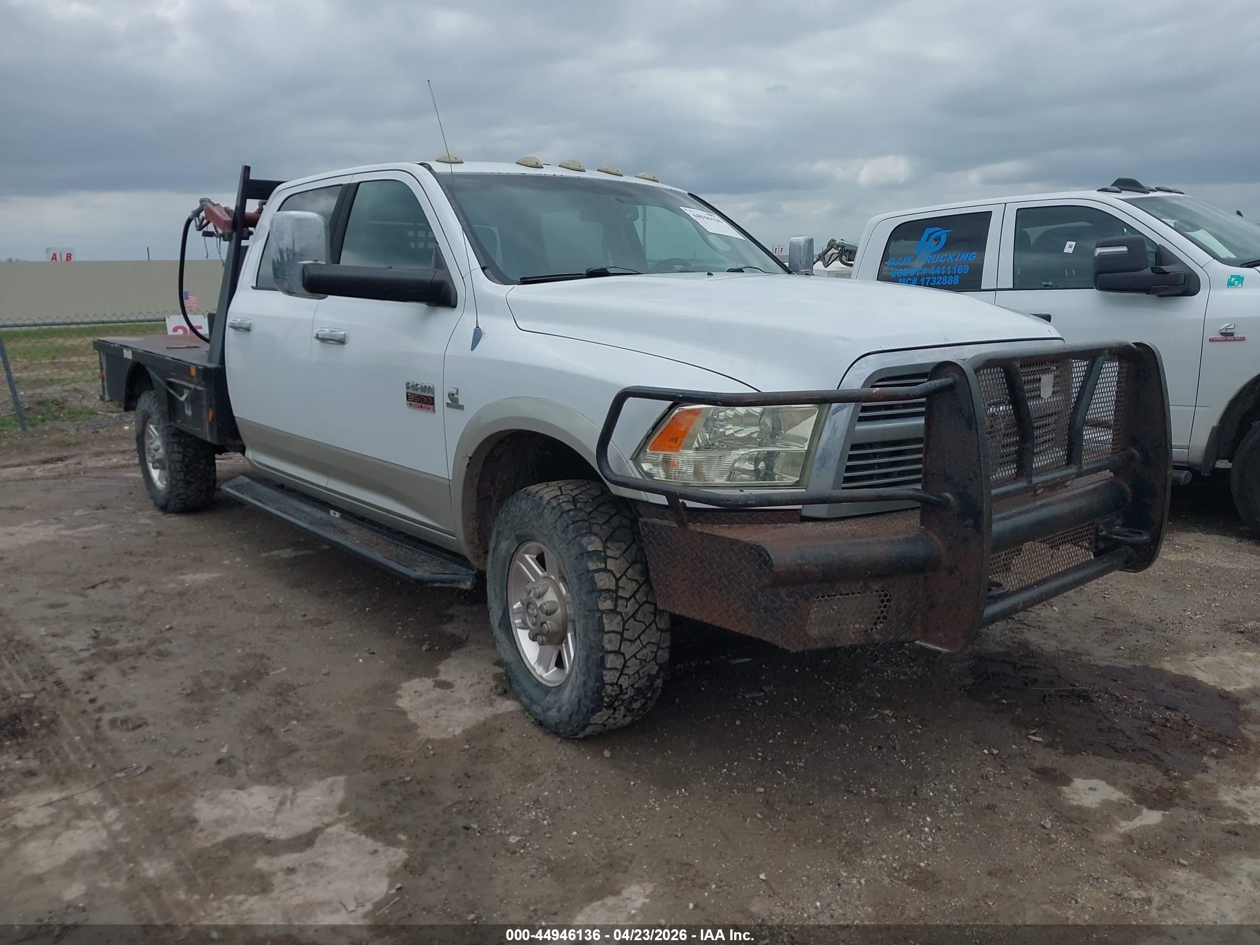2011 Dodge Ram VIN 3D73Y3CL3BG607706 IAAI salvage auction — Front End, Clear (Oklahoma), sold $3,500 on 2026-06-15 (photo 1)