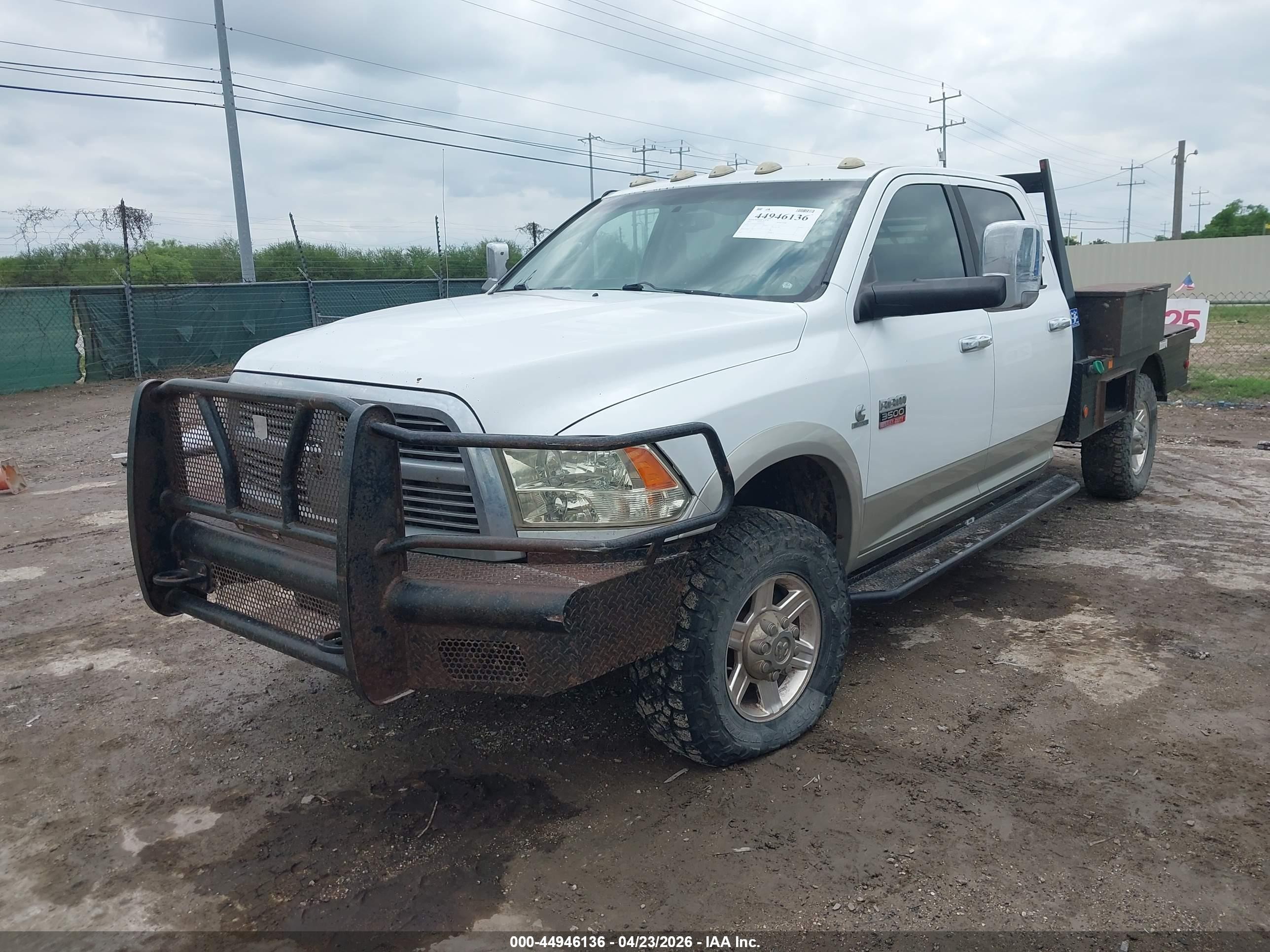 2011 Dodge Ram VIN 3D73Y3CL3BG607706 IAAI salvage auction — Front End, Clear (Oklahoma), sold $3,500 on 2026-06-15 (photo 2)