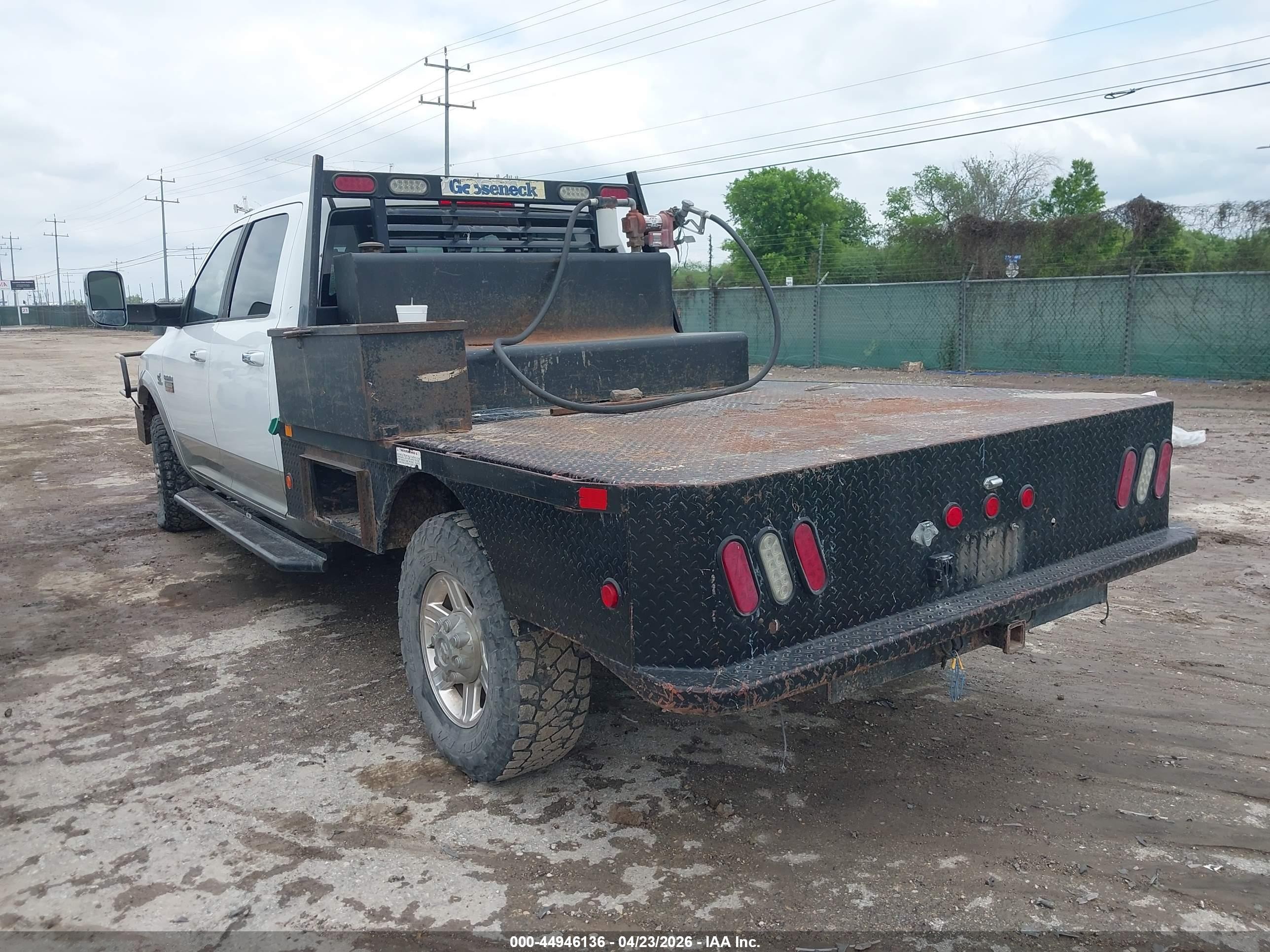 2011 Dodge Ram VIN 3D73Y3CL3BG607706 IAAI salvage auction — Front End, Clear (Oklahoma), sold $3,500 on 2026-06-15 (photo 3)