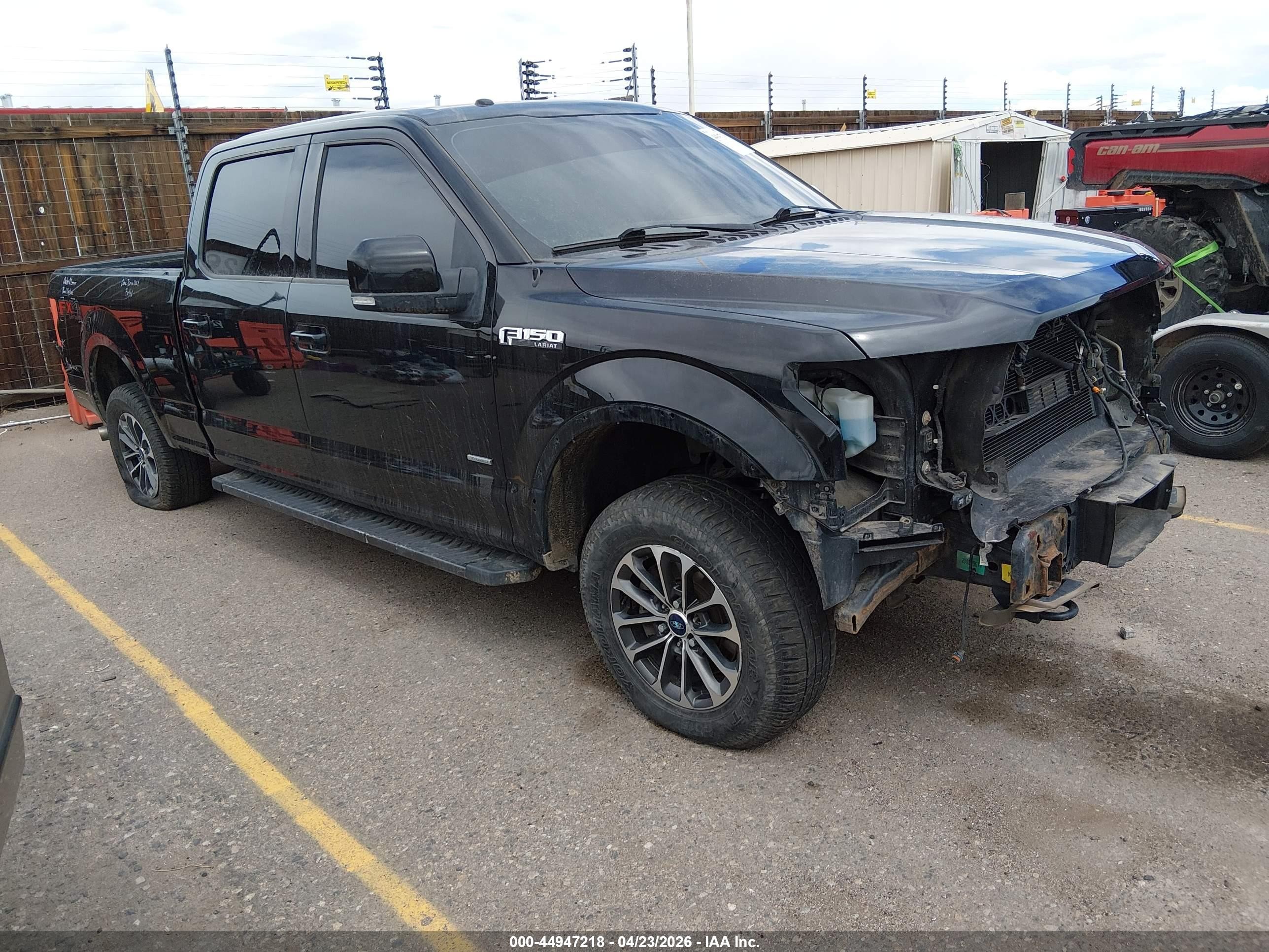 2015 Ford F-150 VIN 1FTFW1EG0FFC17090 IAAI salvage auction — Front End, Salvage (Colorado), sold $7,150 on 2026-07-07 (photo 1)