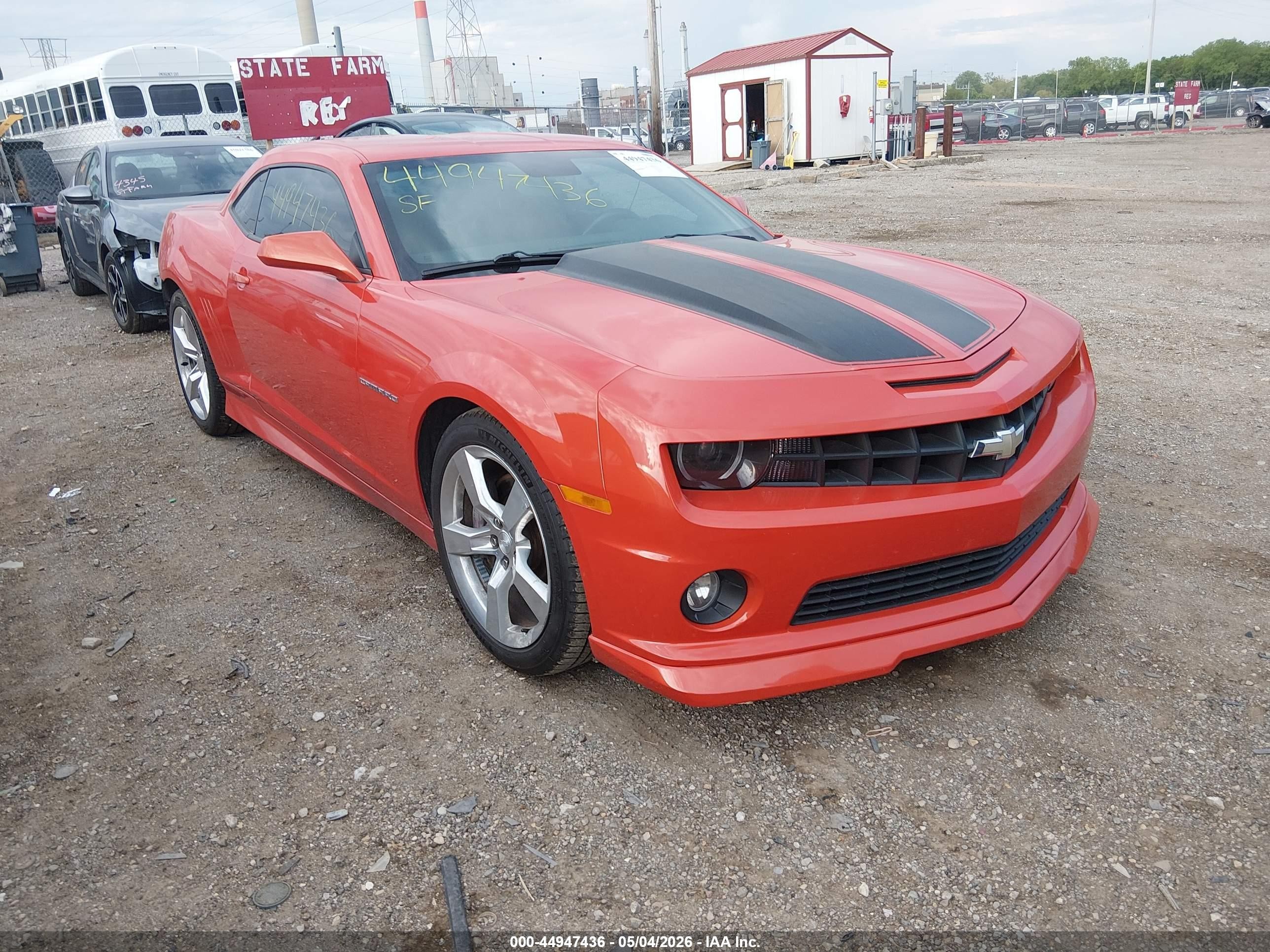 2010 Chevrolet Camaro VIN 2G1FK1EJ6A9181777 — IAAI salvage auction photo