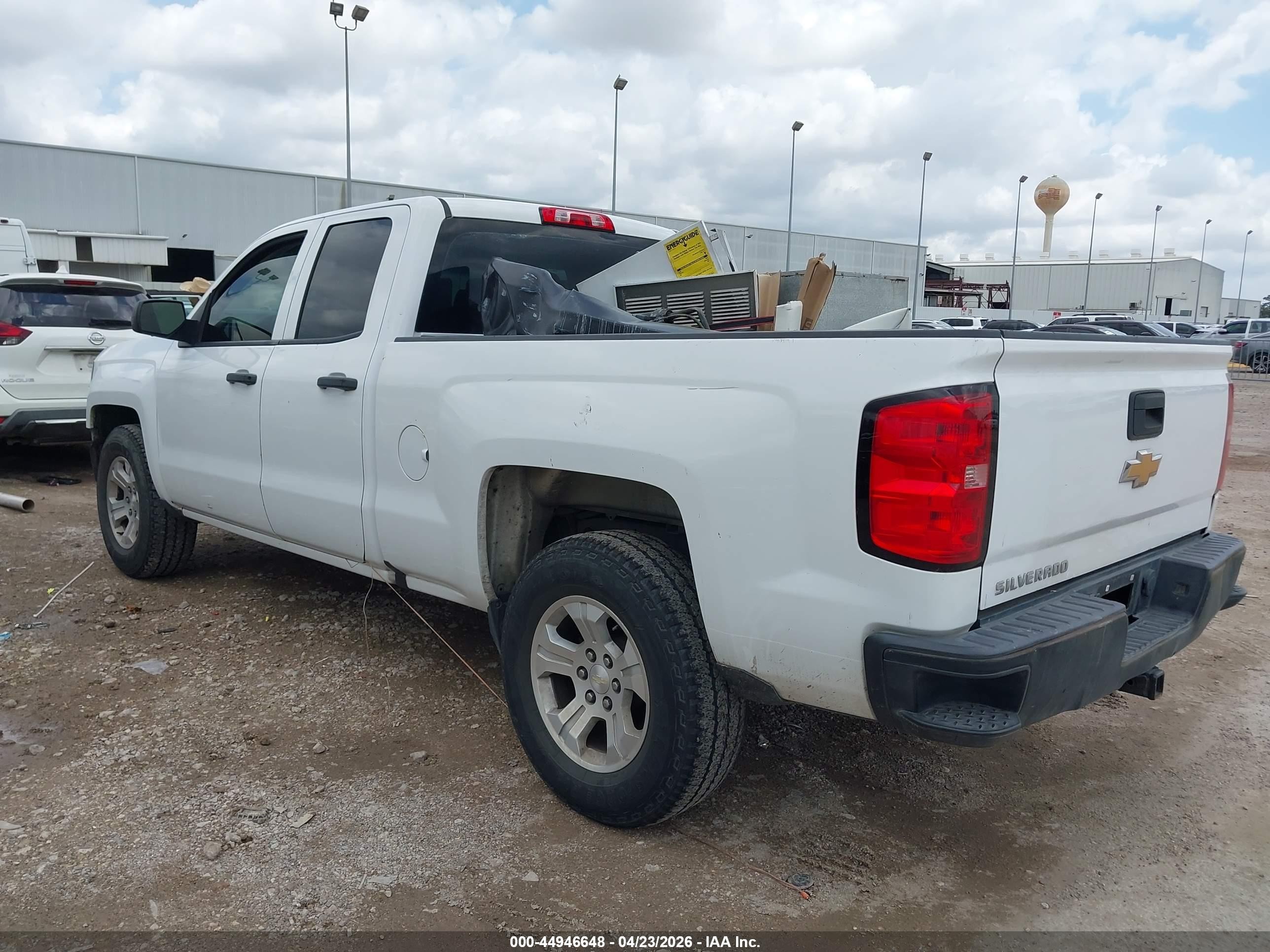 2016 Chevrolet Silverado 1500 VIN 1GCRCNEC8GZ390821 IAAI salvage auction — Front End, Original (Texas), sold $3,850 on 2026-07-07 (photo 3)