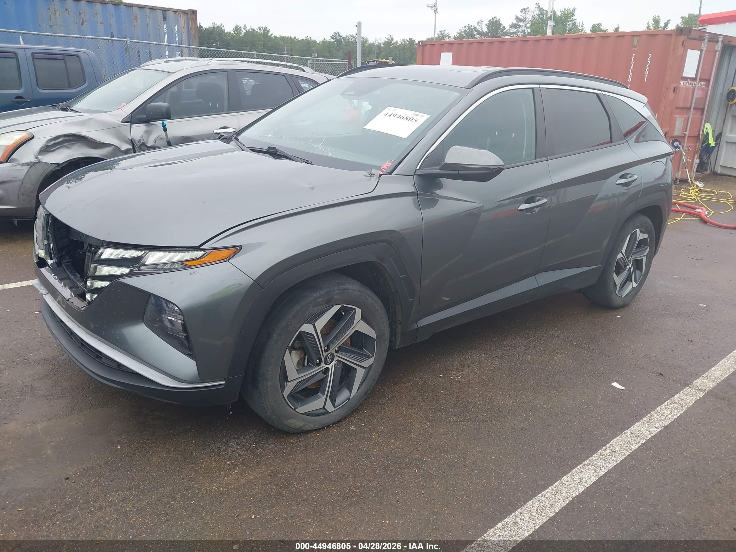 2022 Hyundai Tucson VIN 5NMJC3AEXNH126106 IAAI salvage auction — Front End, Salvage (Mississippi), sold $5,900 on 2026-07-10 (photo 2)