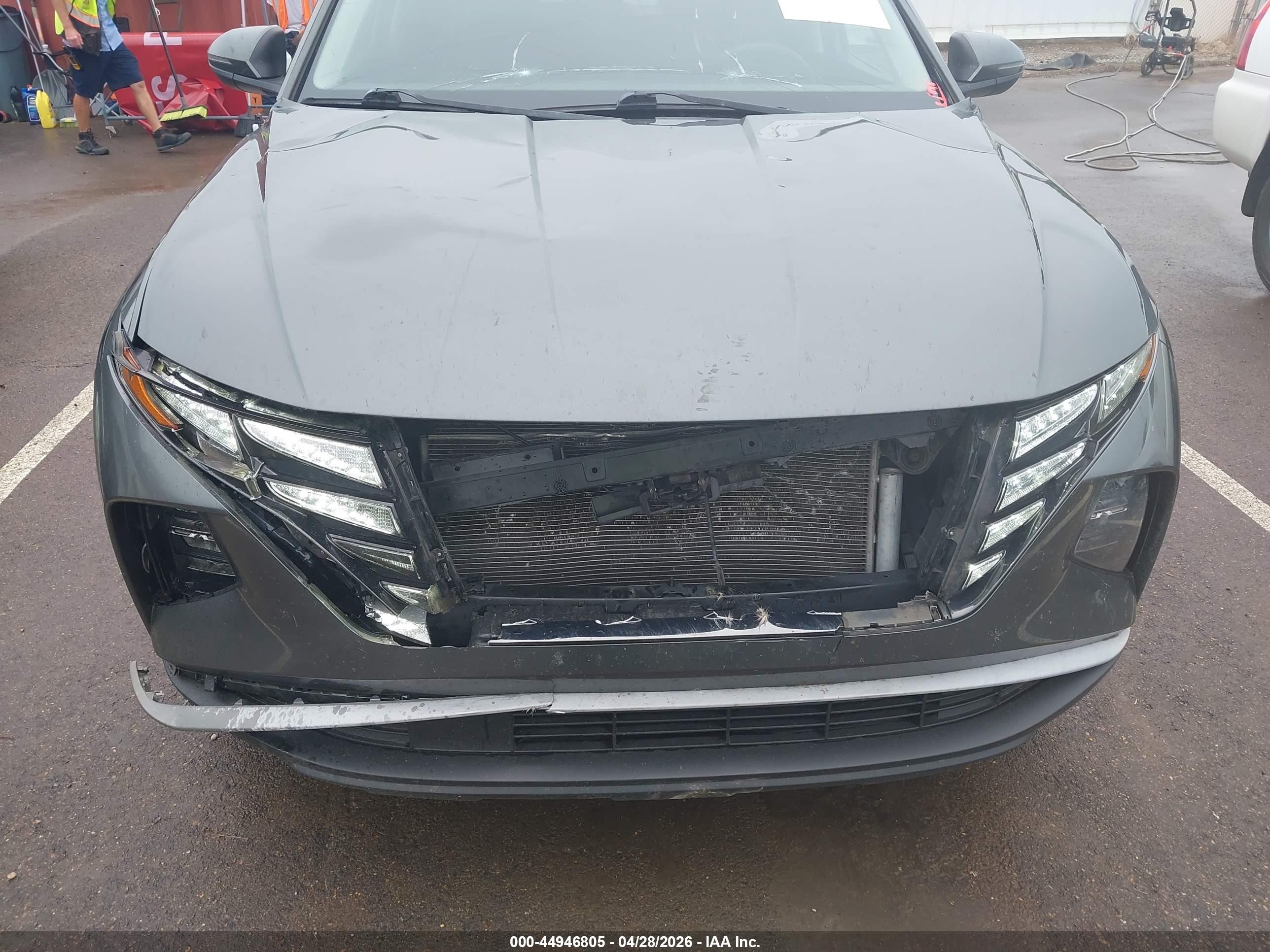 2022 Hyundai Tucson VIN 5NMJC3AEXNH126106 IAAI salvage auction — Front End, Salvage (Mississippi), sold $5,900 on 2026-07-10 (photo 6)