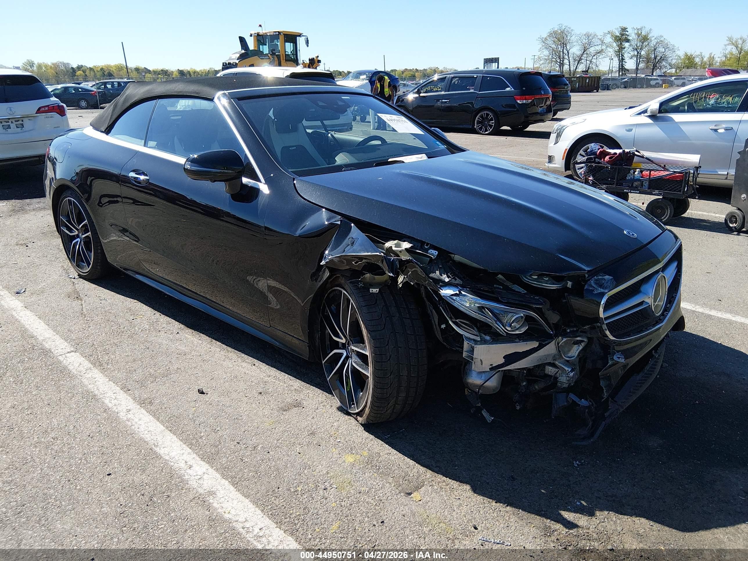 2020 Mercedes-Benz E-Class VIN WDD1K6BB8LF121091 — IAAI salvage auction photo