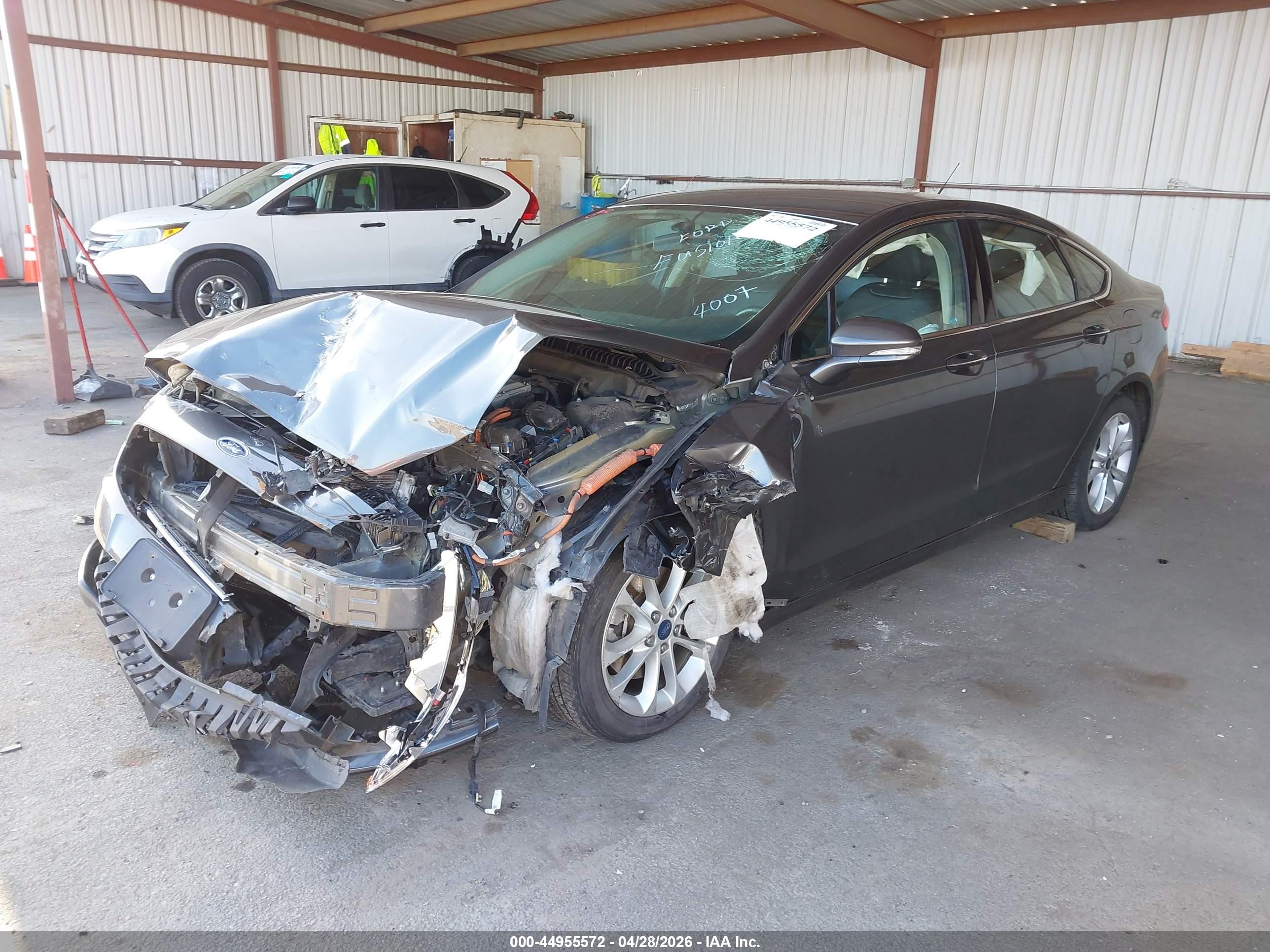2017 Ford Fusion VIN 3FA6P0PUXHR184007 IAAI salvage auction — Front End, Salvage (California), sold $125 on 2026-07-02 (photo 2)