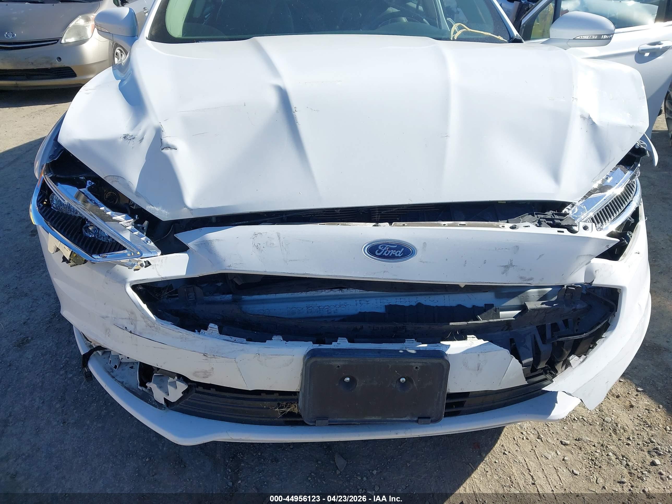 2018 Ford Fusion VIN 3FA6P0RU3JR124671 IAAI salvage auction — Front End, Salvage (California), sold $975 on 2026-07-09 (photo 6)