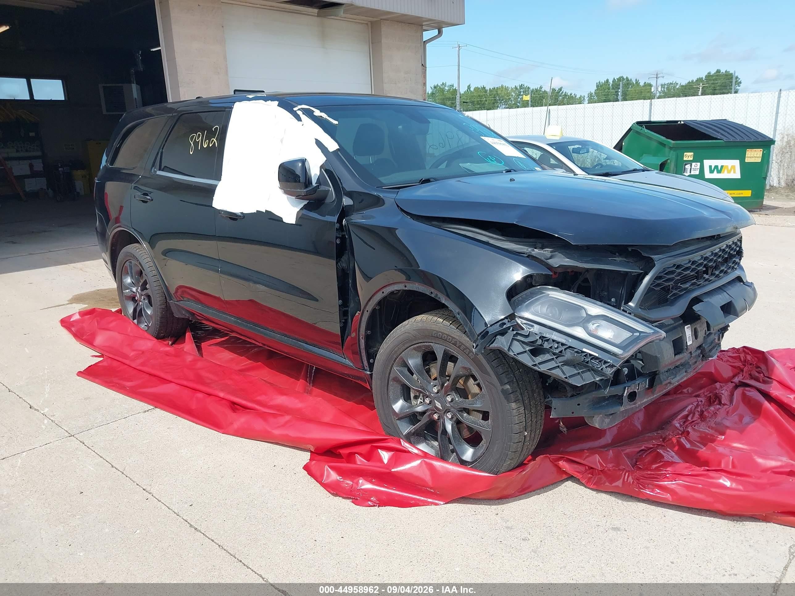 2021 Dodge Durango VIN 1C4RDJDG7MC865013 — IAAI salvage auction photo