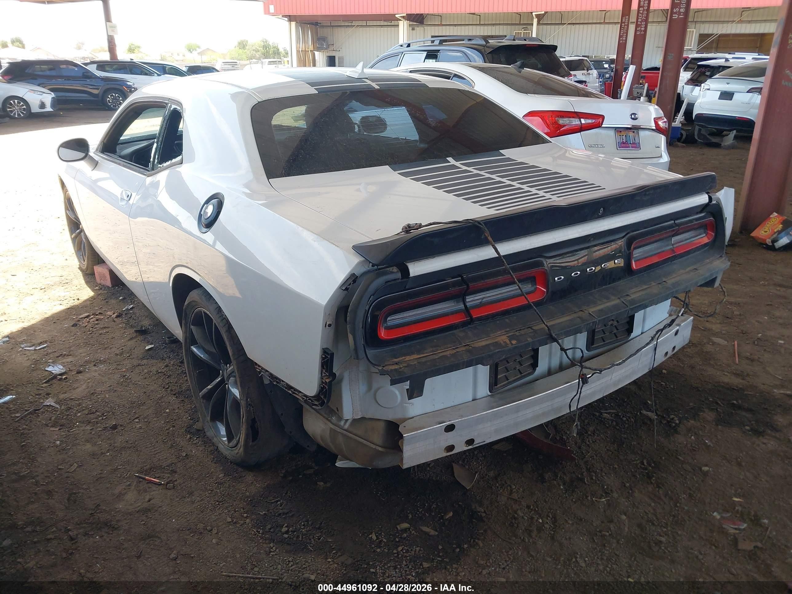 2017 Dodge Challenger VIN 2C3CDZAG0HH618271 IAAI salvage auction — Unknown, Salvage (Arizona), sold $2,900 on 2026-07-07 (photo 3)