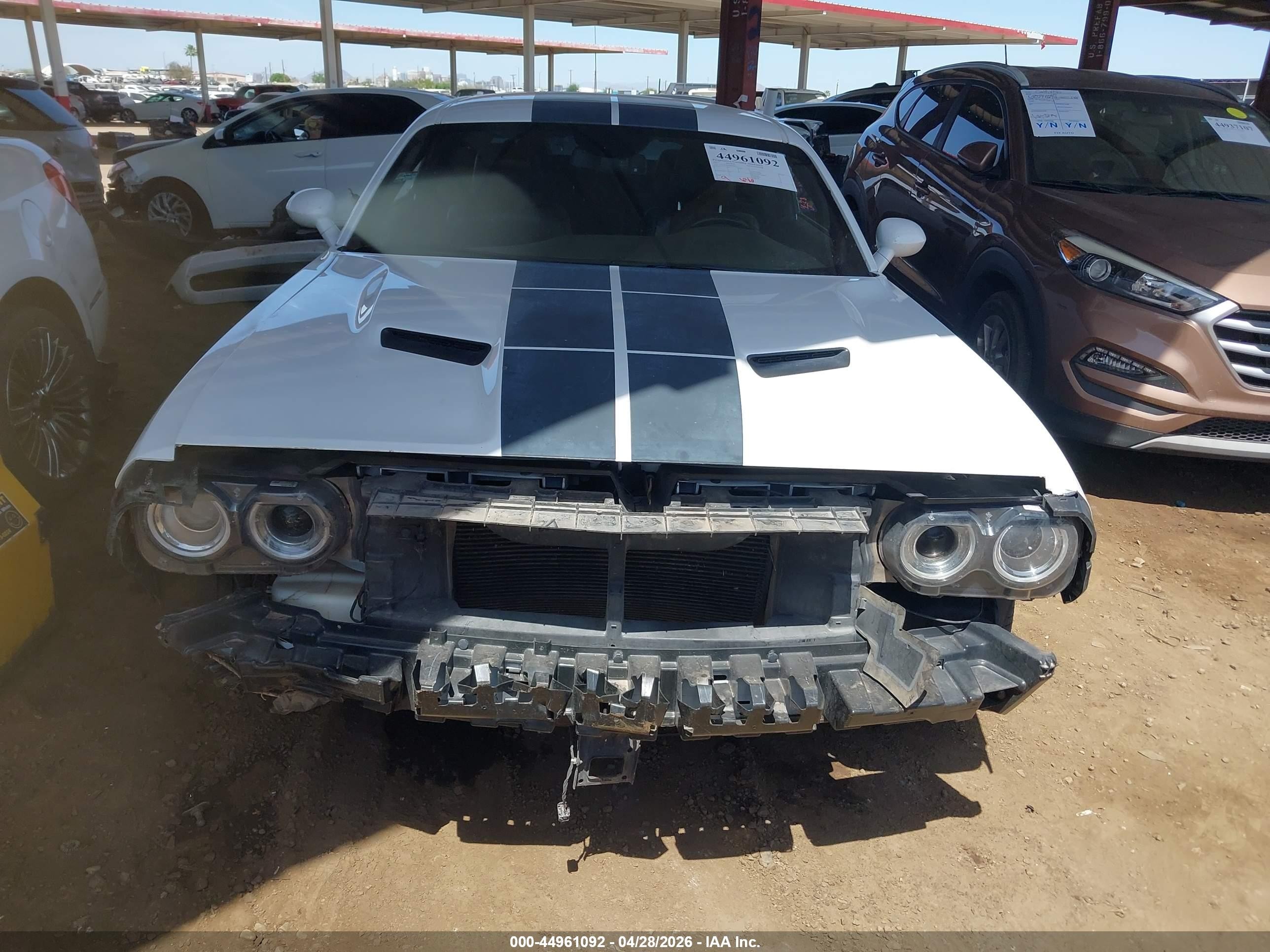 2017 Dodge Challenger VIN 2C3CDZAG0HH618271 IAAI salvage auction — Unknown, Salvage (Arizona), sold $2,900 on 2026-07-07 (photo 6)