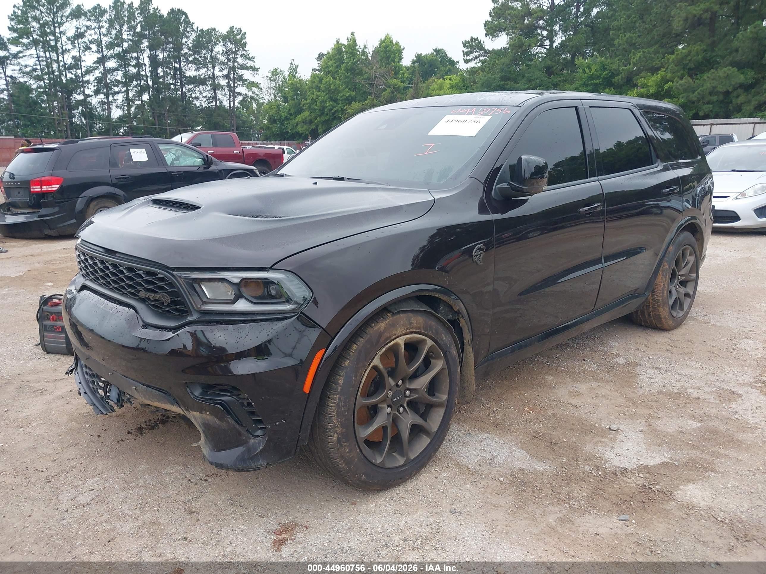 2025 Dodge Durango VIN 1C4SDJH97SC551890 IAAI salvage auction — Front & Rear, Salvage (Massachusetts), sold $33,000 on 2026-09-02 (photo 2)