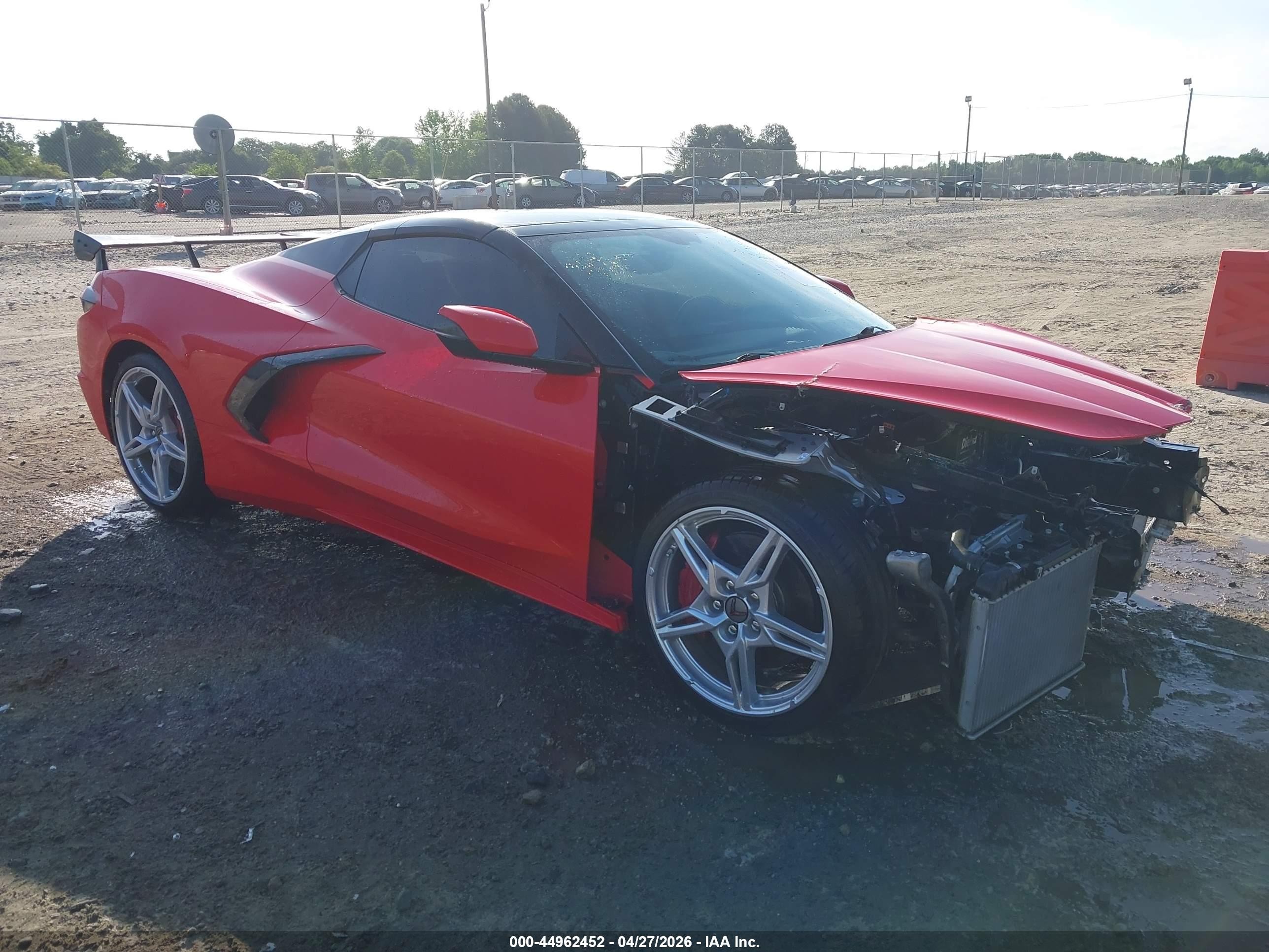 2021 Chevrolet Corvette Stingray VIN 1G1YB3D47M5109469 — IAAI salvage auction photo