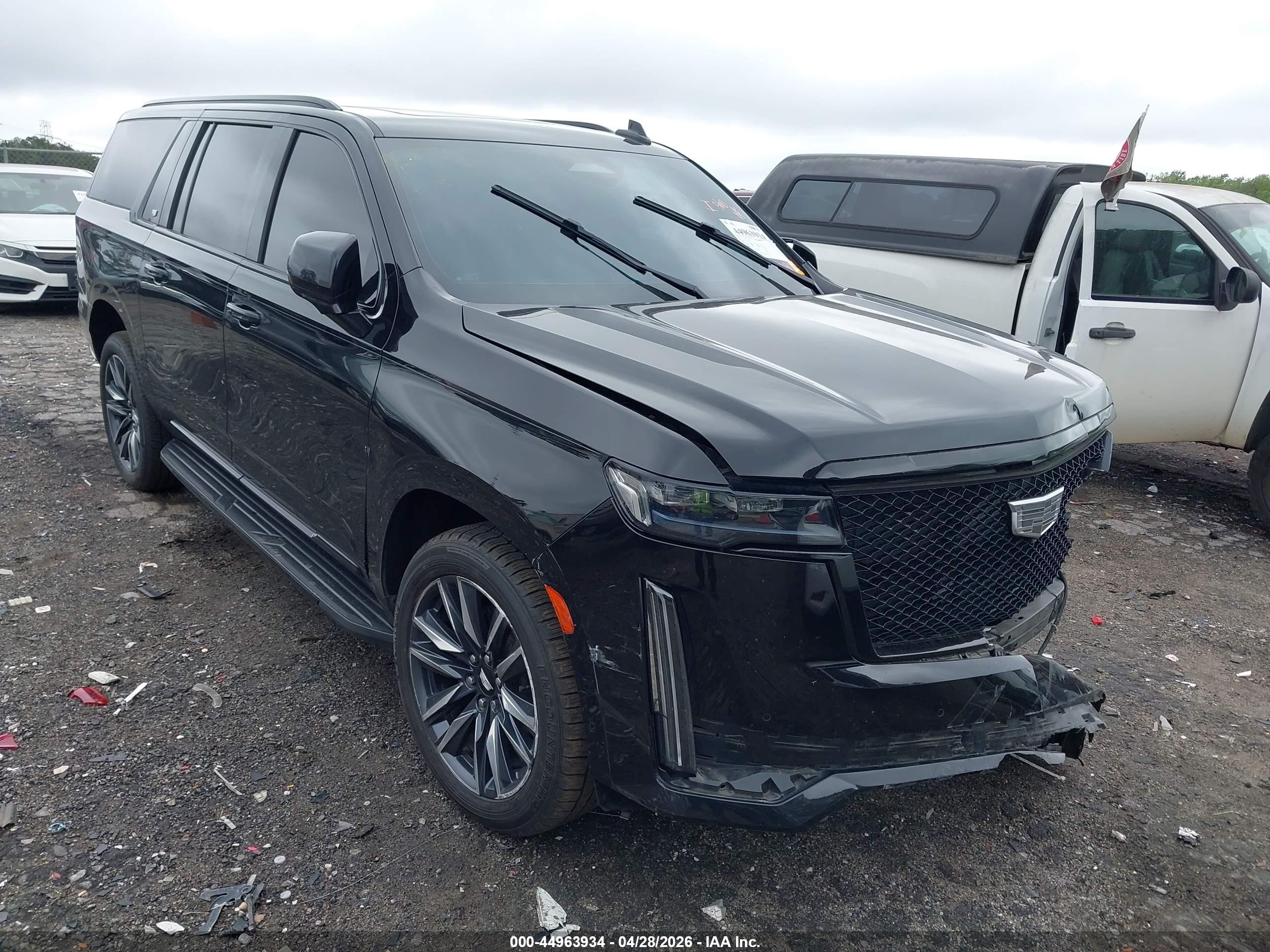 2022 Cadillac Escalade ESV VIN 1GYS3NKL0NR217100 — IAAI salvage auction photo