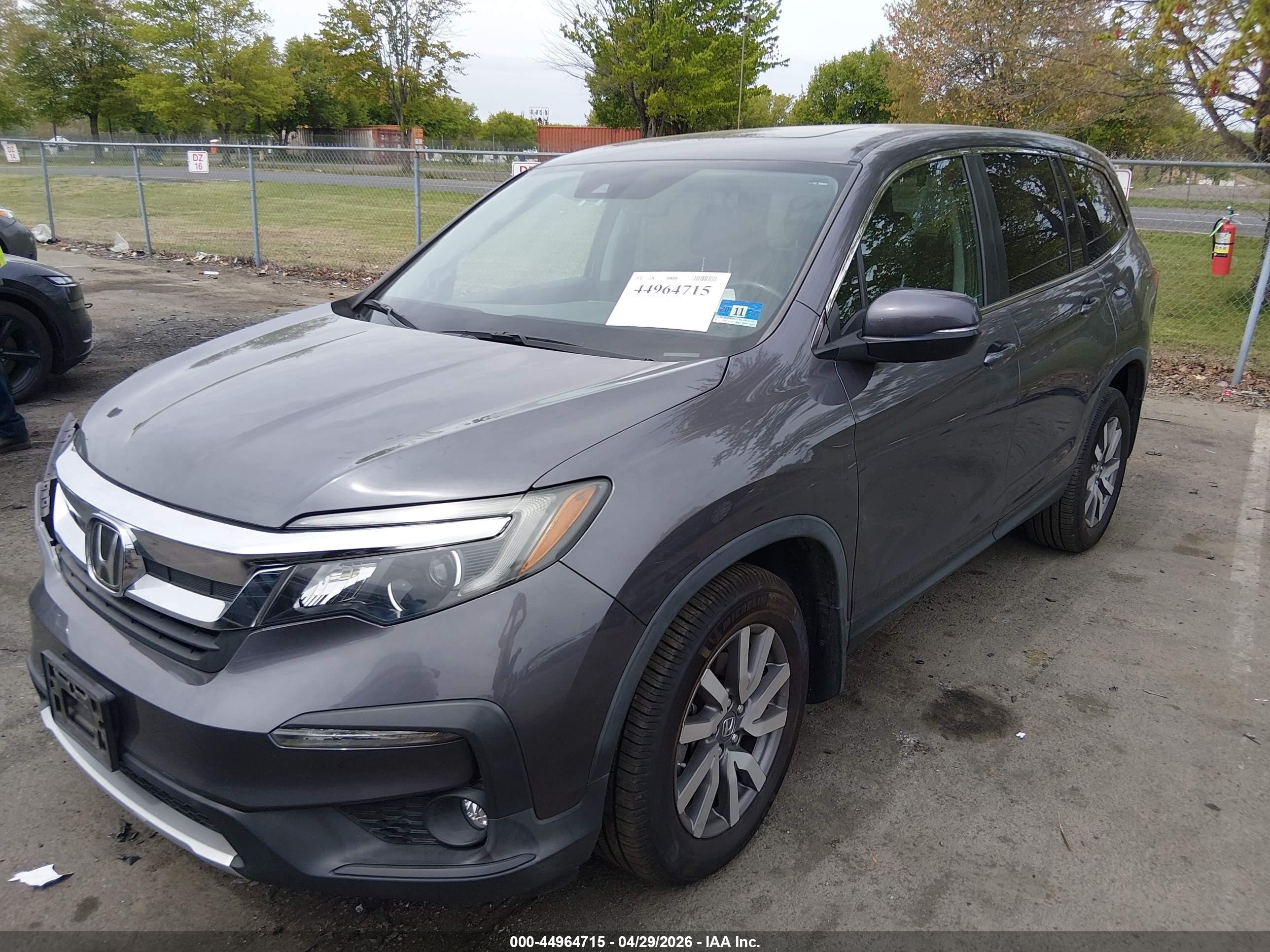 2020 Honda Pilot VIN 5FNYF6H54LB024330 IAAI salvage auction — Unknown, Salvage (New Jersey), sold $8,700 on 2026-10-14 (photo 2)