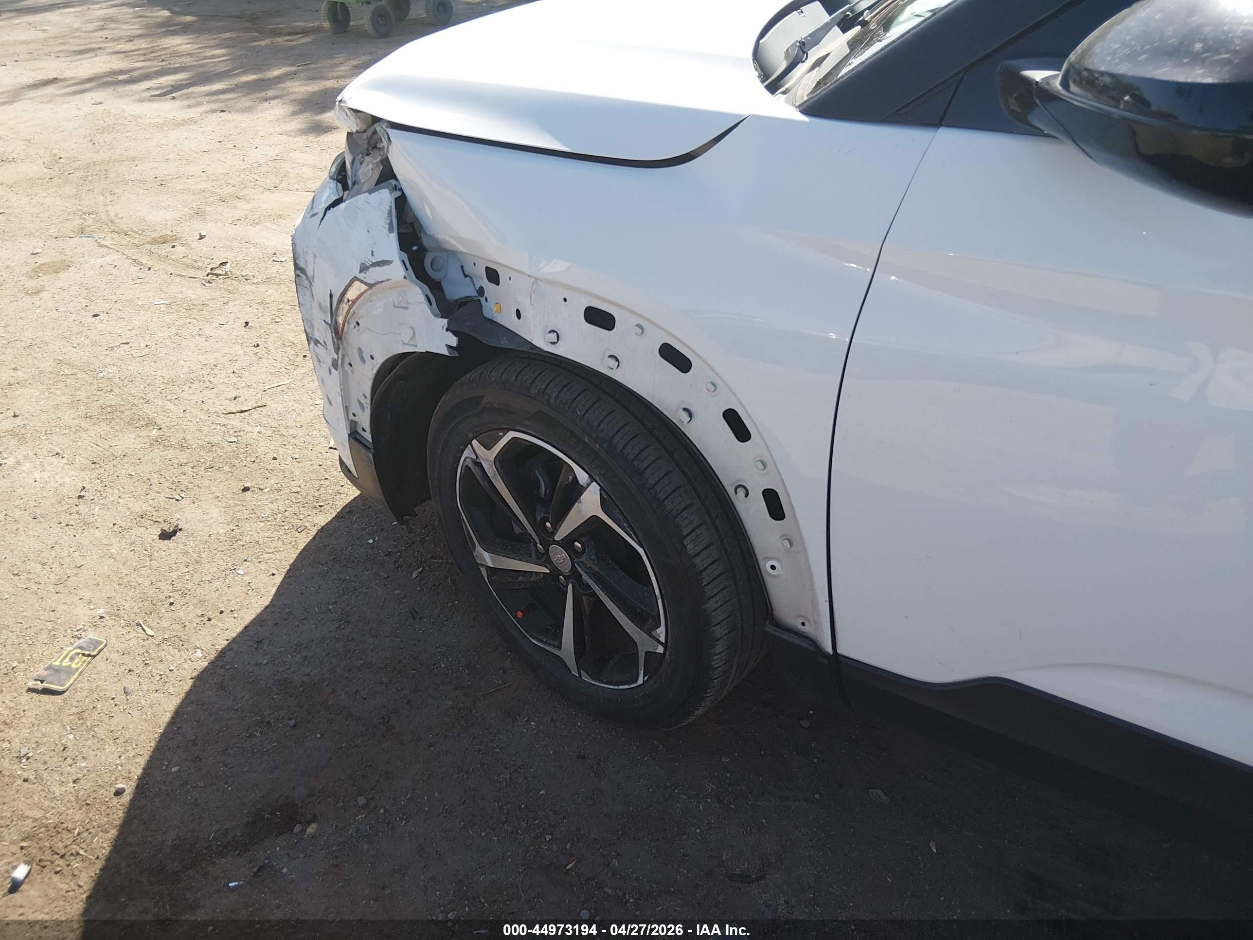2021 Chevrolet Trailblazer VIN KL79MTSL5MB091763 IAAI salvage auction — Unknown, Salvage (Arizona), sold $4,200 on 2026-07-09 (photo 6)