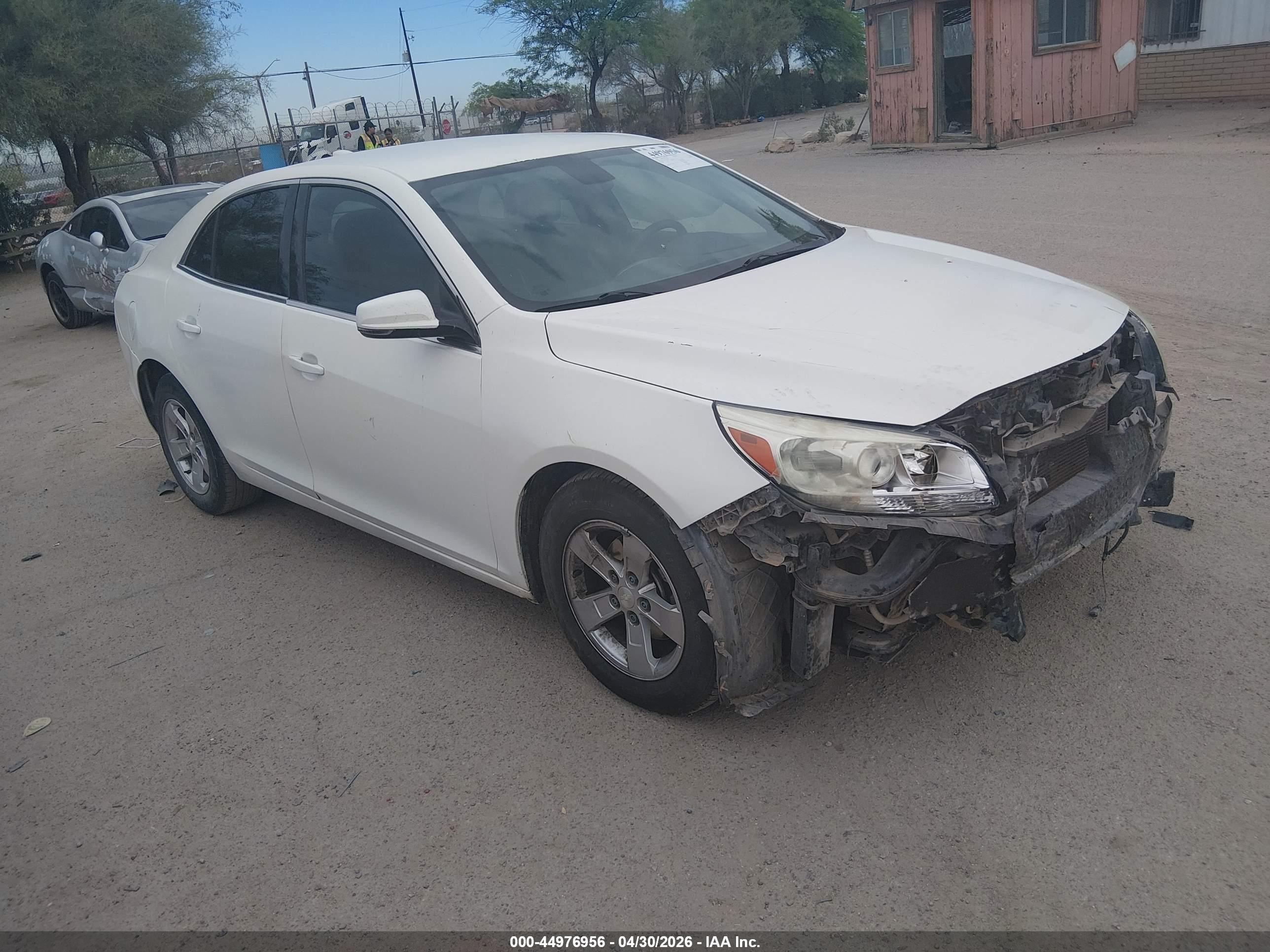 2015 Chevrolet Malibu VIN 1G11C5SL8FF165678 IAAI salvage auction — Front End, Salvage (Arizona), sold $425 on 2026-07-09 (photo 1)