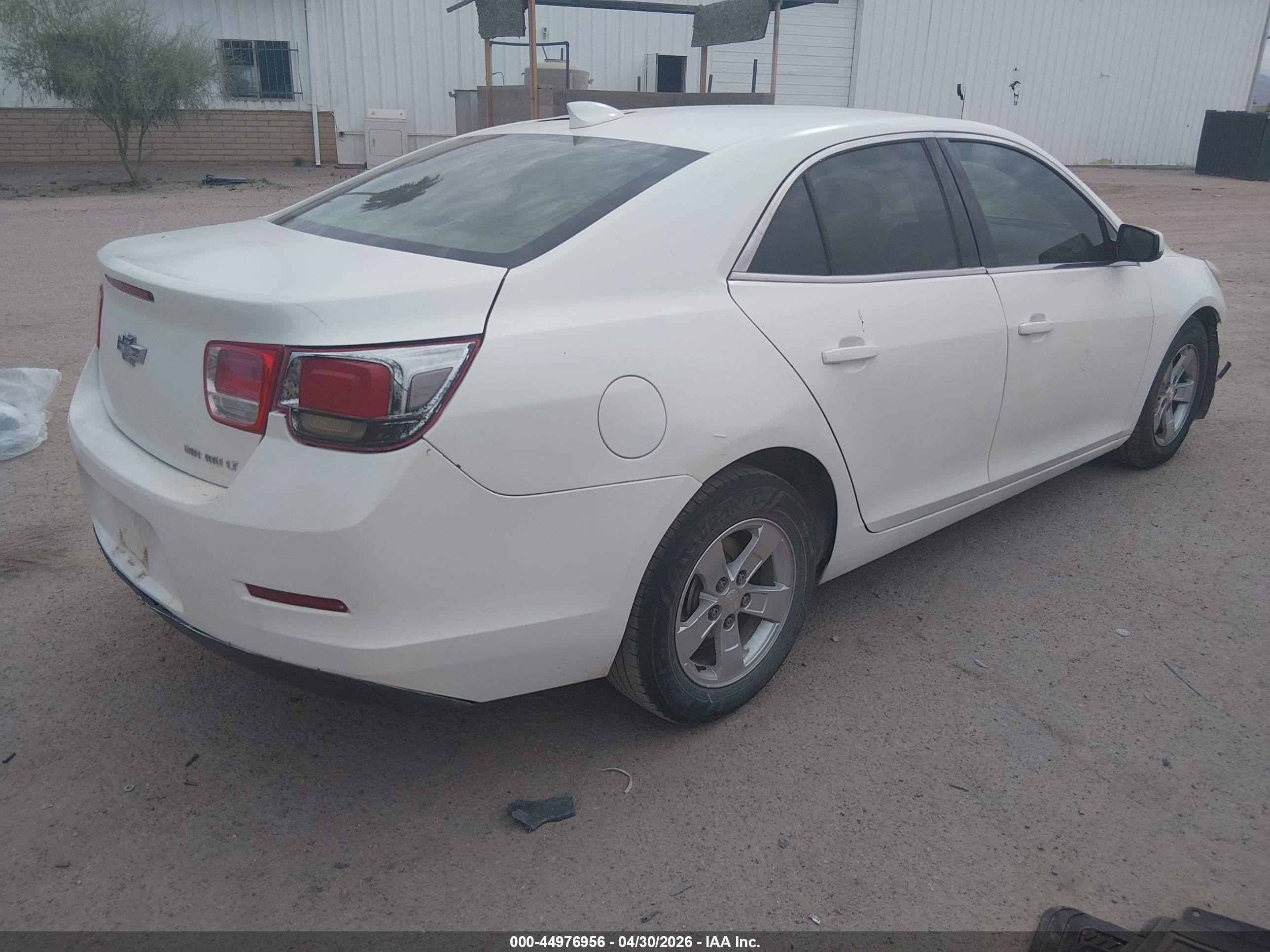 2015 Chevrolet Malibu VIN 1G11C5SL8FF165678 IAAI salvage auction — Front End, Salvage (Arizona), sold $425 on 2026-07-09 (photo 4)