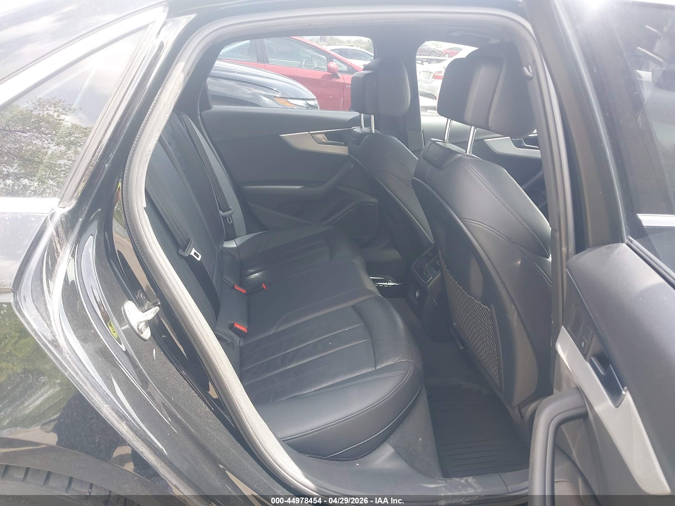 2017 Audi A4 VIN WAUENAF47HN067813 IAAI salvage auction — Rear End, Salvage (Utah), sold $4,150 on 2026-07-09 (photo 8)