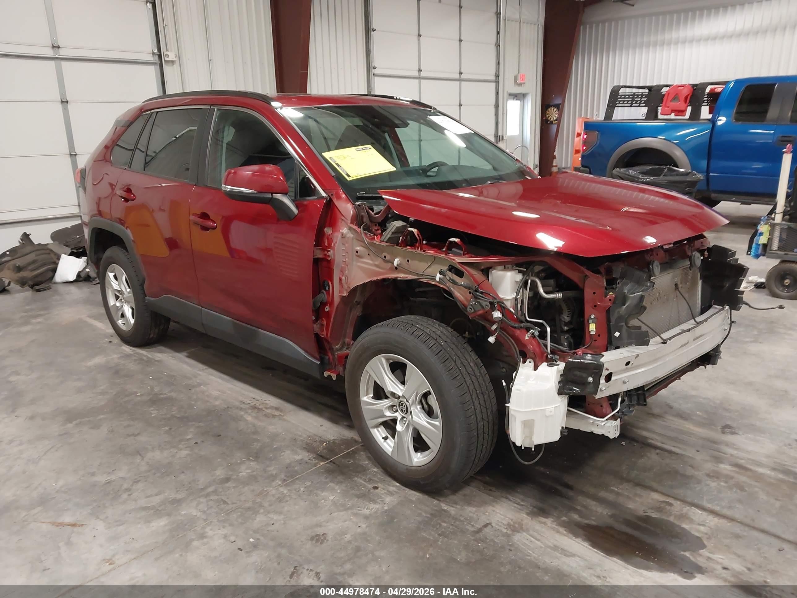 2021 Toyota RAV4 VIN 2T3P1RFV2MW241823 IAAI salvage auction — Front End, Salvage (Colorado), sold $8,100 on 2026-07-09 (photo 1)