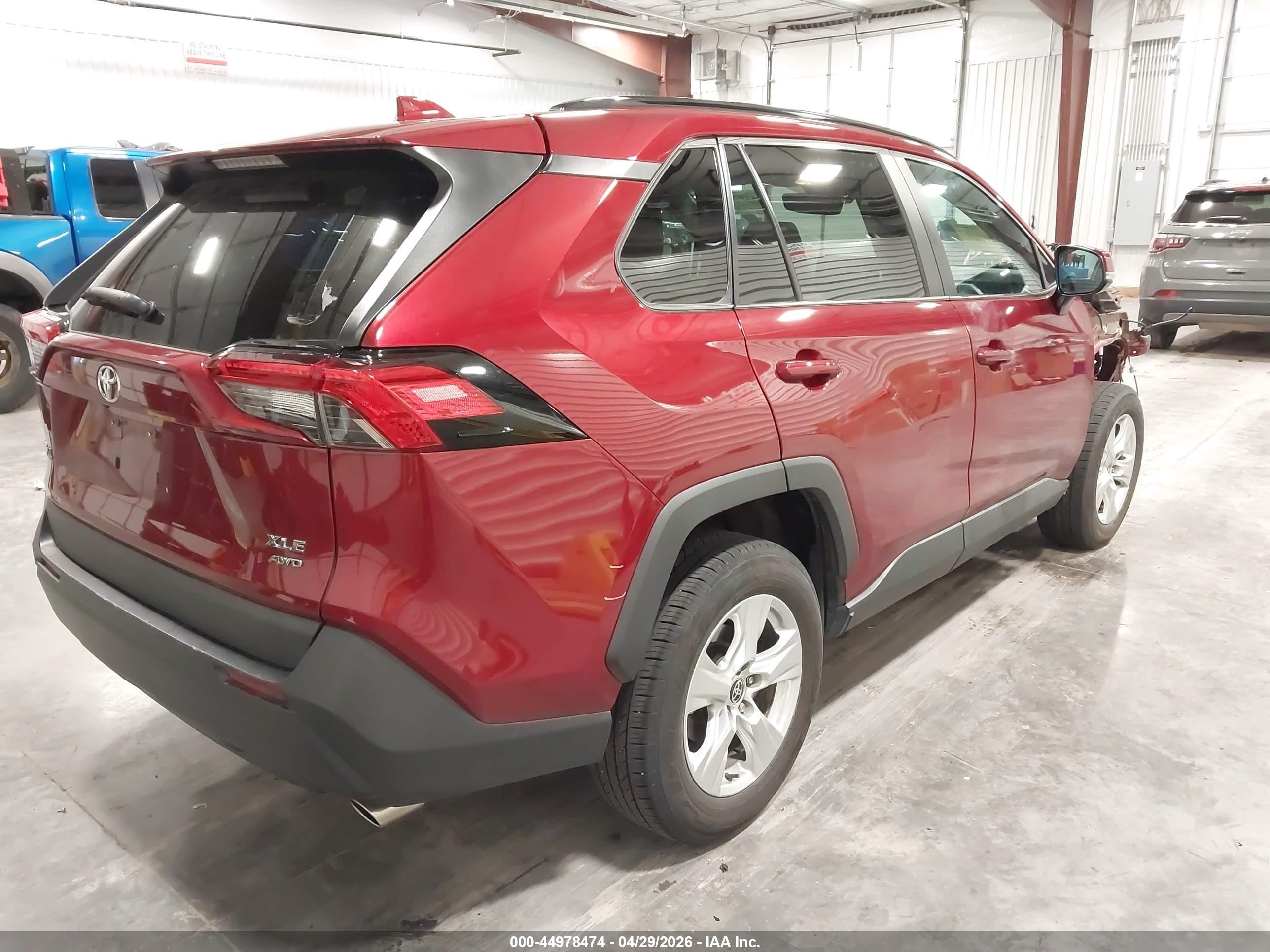2021 Toyota Rav 4 VIN 2T3P1RFV2MW241823 IAAI salvage auction — Front End, Salvage (Colorado), sold $8,100 on 2026-07-09 (photo 4)
