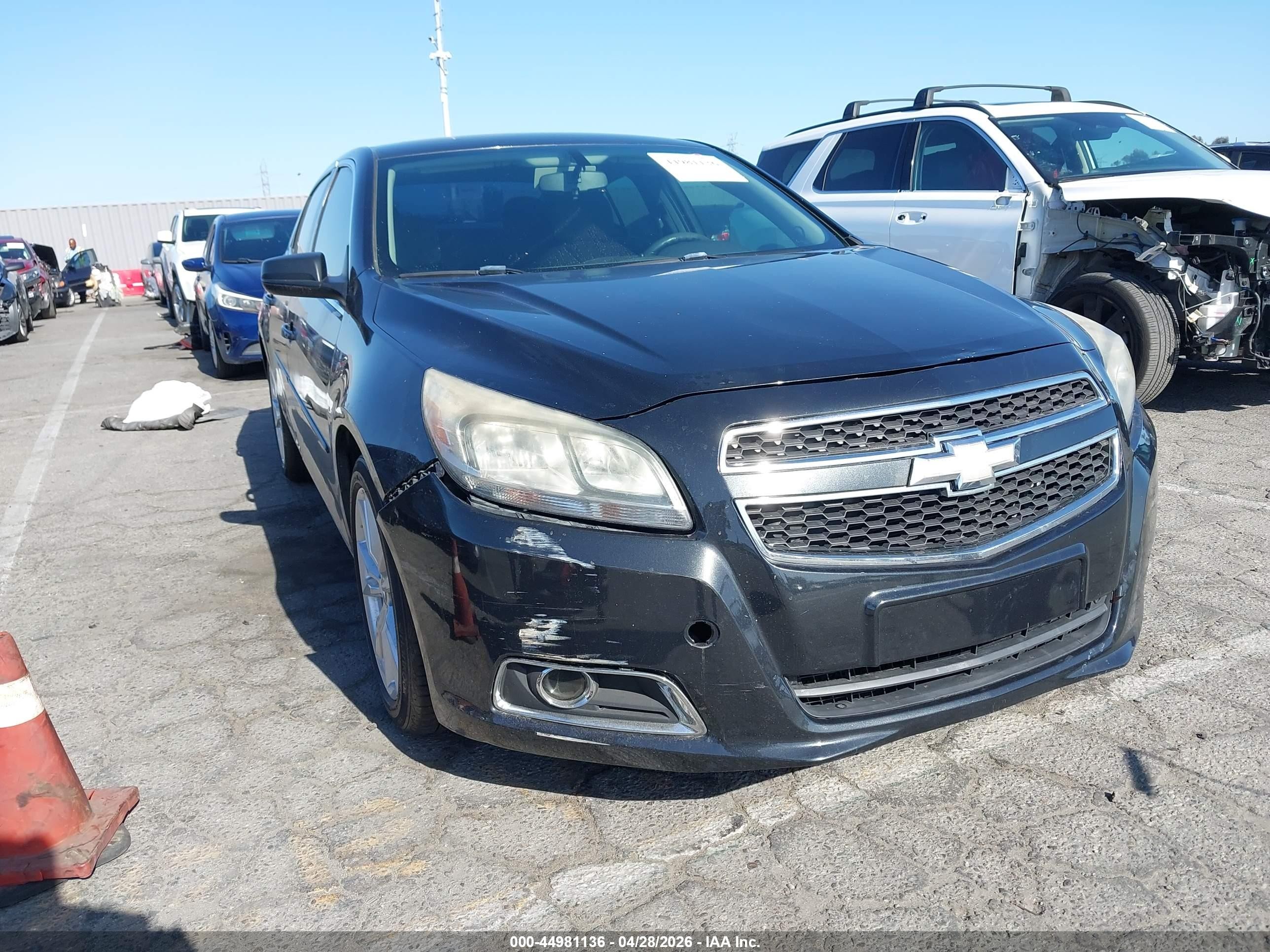 2013 Chevrolet Malibu VIN 1G11B5SA2DF352848 IAAI salvage auction — Normal Wear, Salvage (Idaho), sold $300 on 2026-07-09 (photo 1)