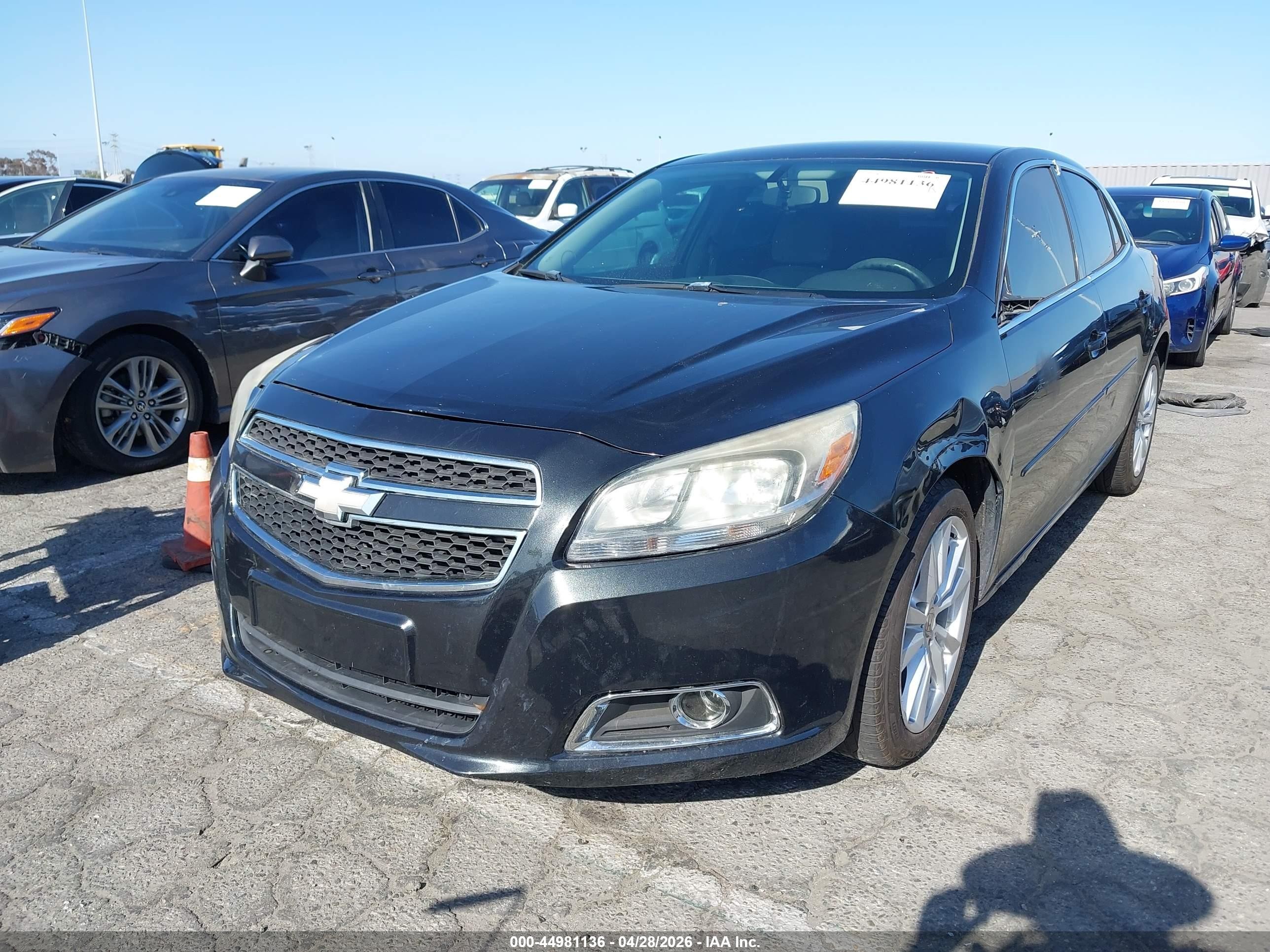 2013 Chevrolet Malibu VIN 1G11B5SA2DF352848 IAAI salvage auction — Normal Wear, Salvage (Idaho), sold $300 on 2026-07-09 (photo 2)