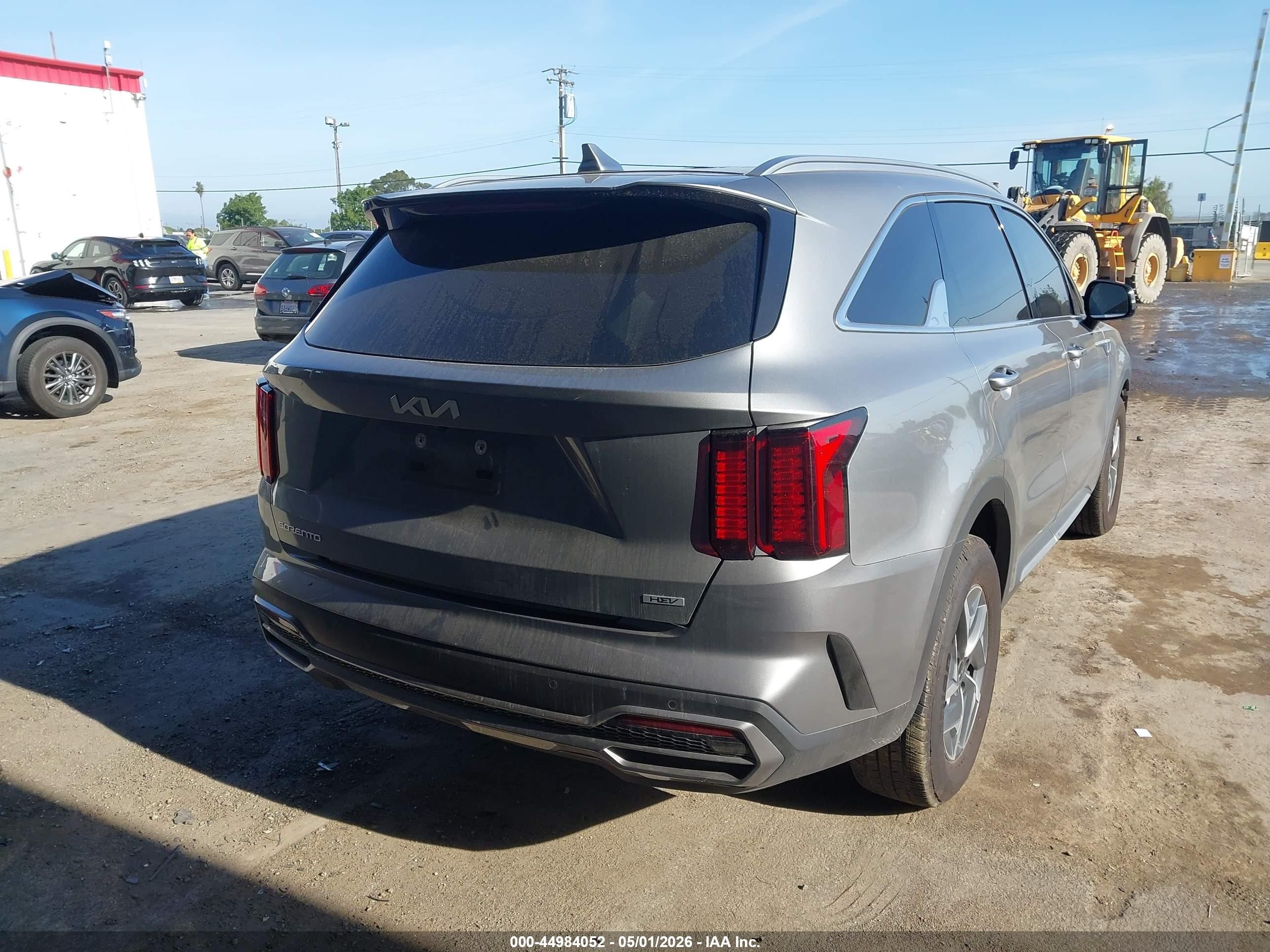 2023 Kia Sorento VIN KNDRH4LG2P5223041 IAAI salvage auction — Front End, Salvage (California), sold $5,050 on 2026-07-02 (photo 4)