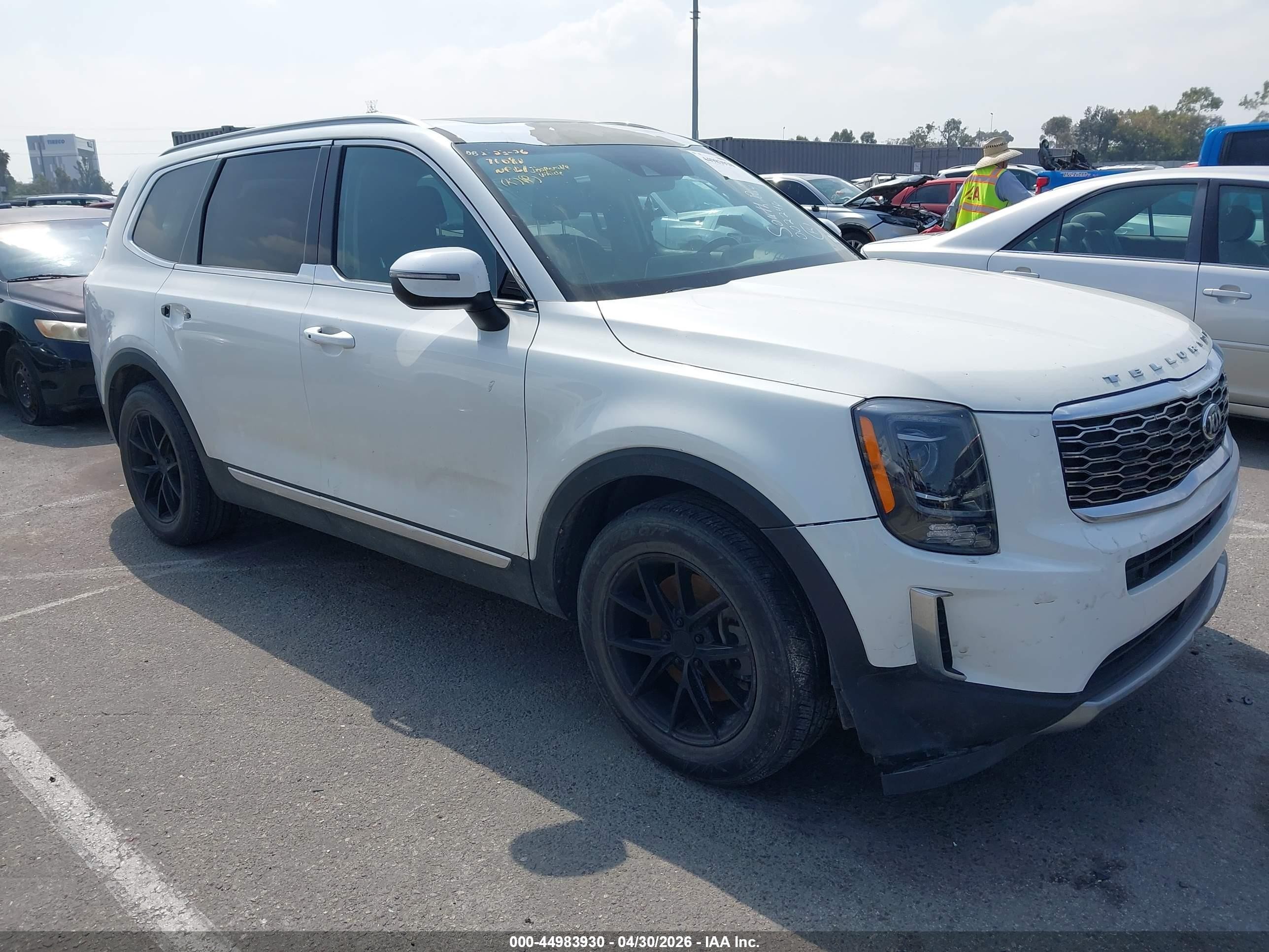 2020 Kia Telluride VIN 5XYP34HC4LG002246 IAAI salvage auction — Theft, Salvage (Colorado), sold $3,900 on 2026-07-02 (photo 1)