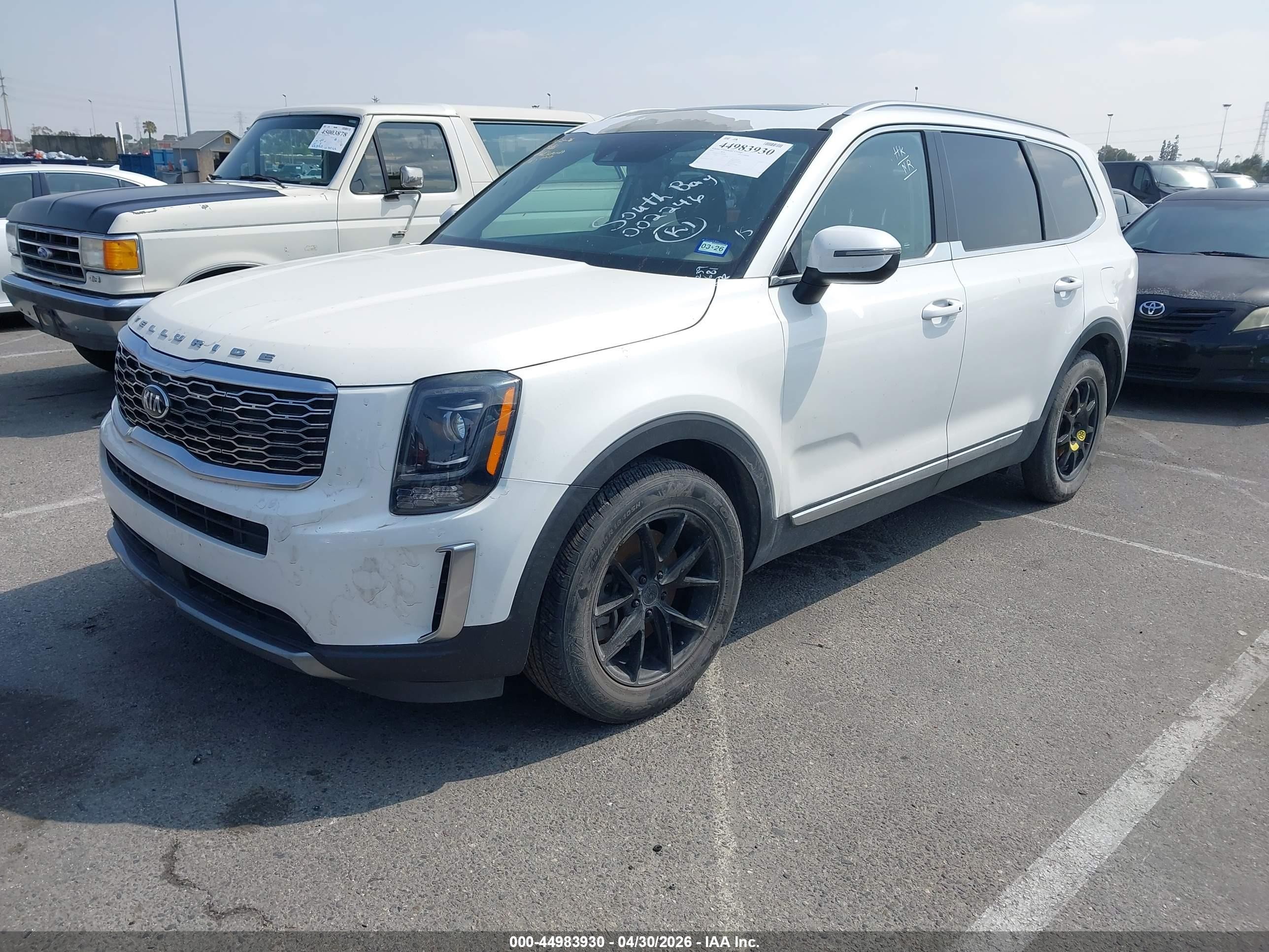 2020 Kia Telluride VIN 5XYP34HC4LG002246 IAAI salvage auction — Theft, Salvage (Colorado), sold $3,900 on 2026-07-02 (photo 2)