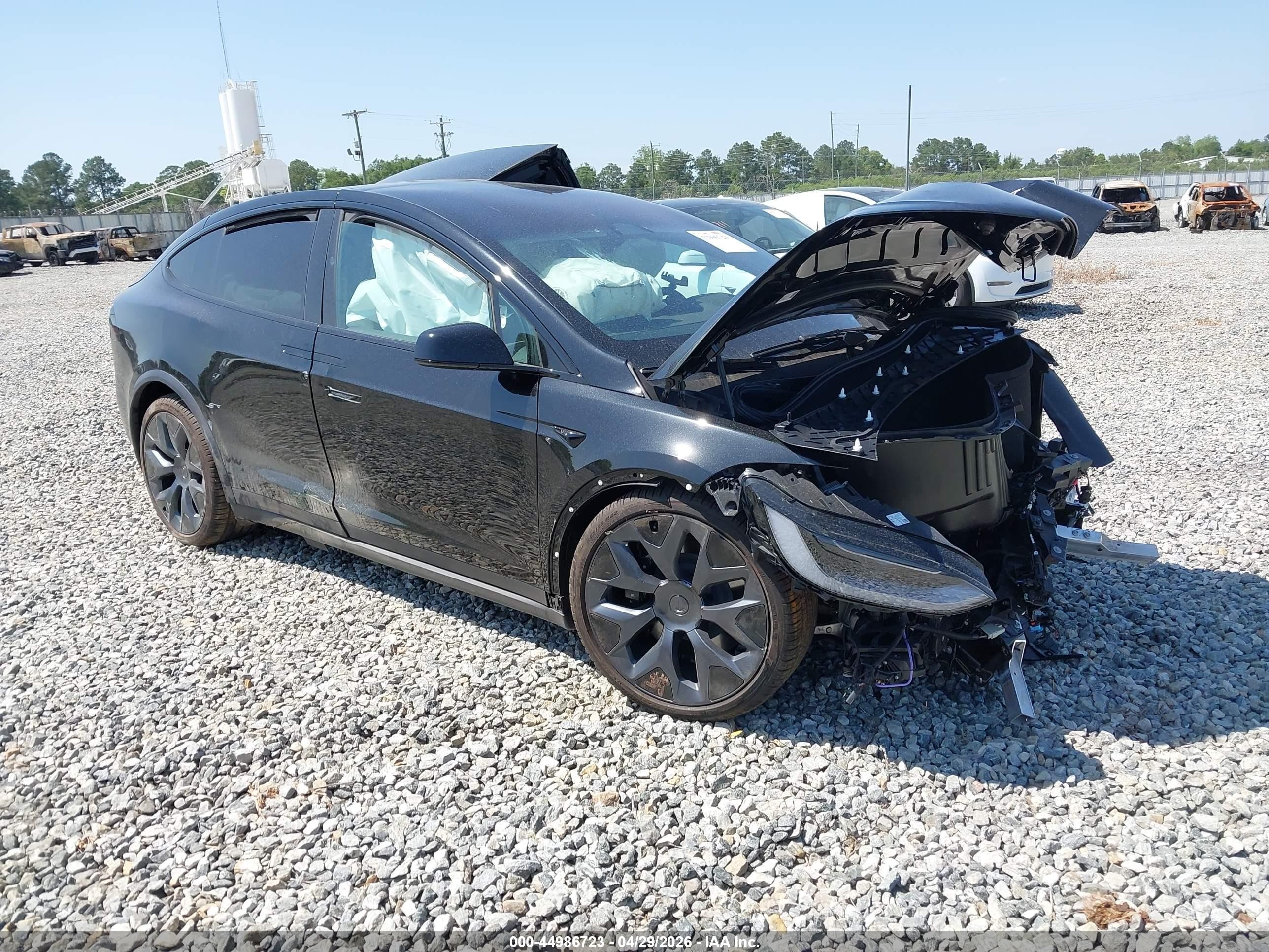 2026 Tesla Model X VIN 7SAXCDE54TF479193 IAAI salvage auction — Front End, Salvage (Georgia), sold $29,150 on 2026-08-20 (photo 1)