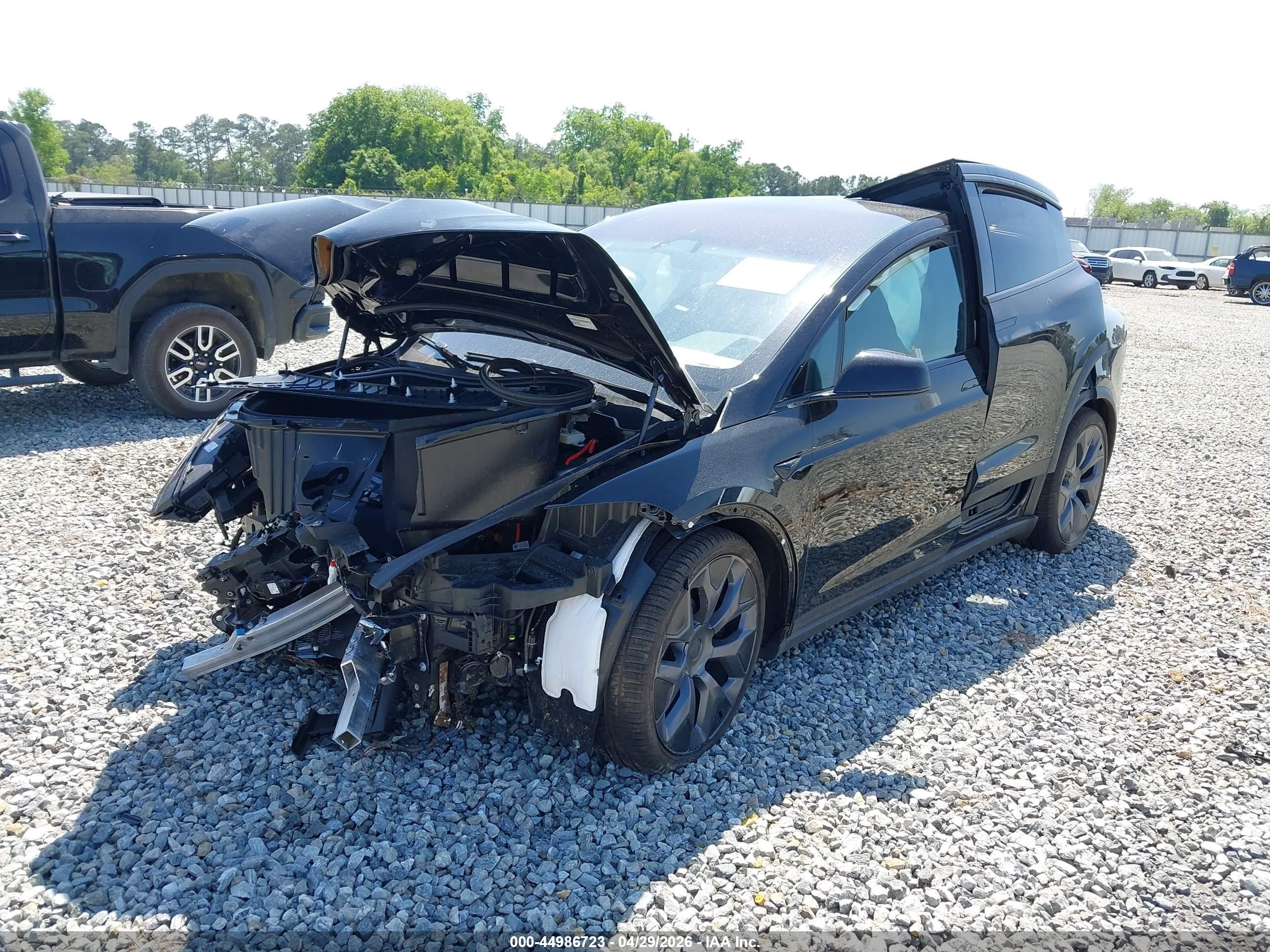 2026 Tesla Model X VIN 7SAXCDE54TF479193 IAAI salvage auction — Front End, Salvage (Georgia), sold $29,150 on 2026-08-20 (photo 2)