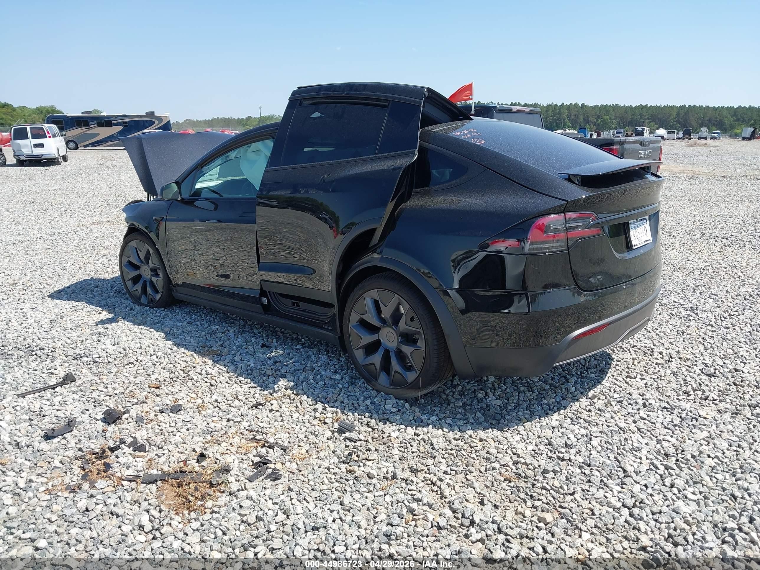 2026 Tesla Model X VIN 7SAXCDE54TF479193 IAAI salvage auction — Front End, Salvage (Georgia), sold $29,150 on 2026-08-20 (photo 3)