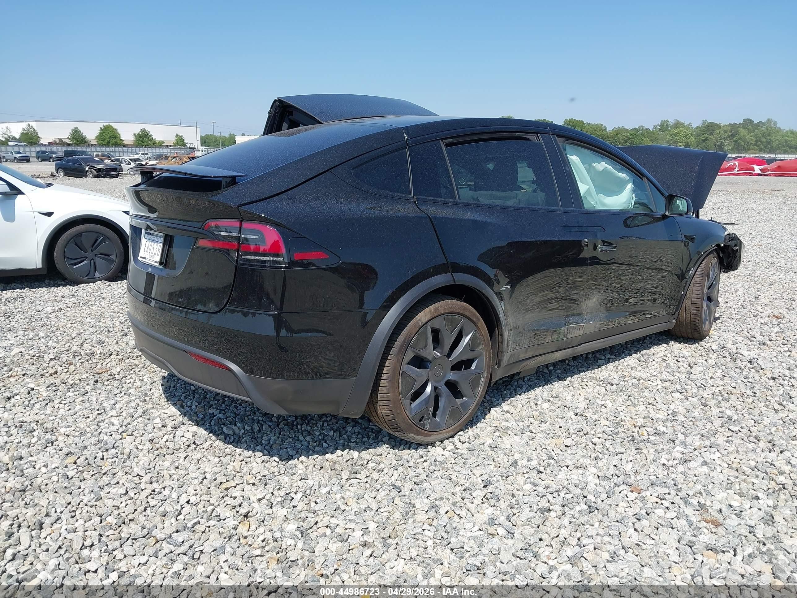 2026 Tesla Model X VIN 7SAXCDE54TF479193 IAAI salvage auction — Front End, Salvage (Georgia), sold $29,150 on 2026-08-20 (photo 4)