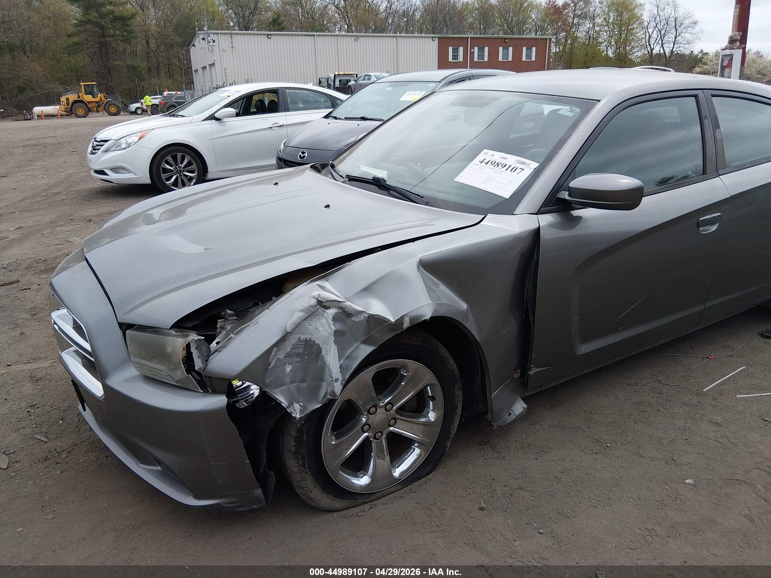2012 Dodge Charger VIN 2C3CDXHG7CH187835 IAAI salvage auction — Side, Salvage (Massachusetts), sold $1,300 on 2026-07-10 (photo 5)