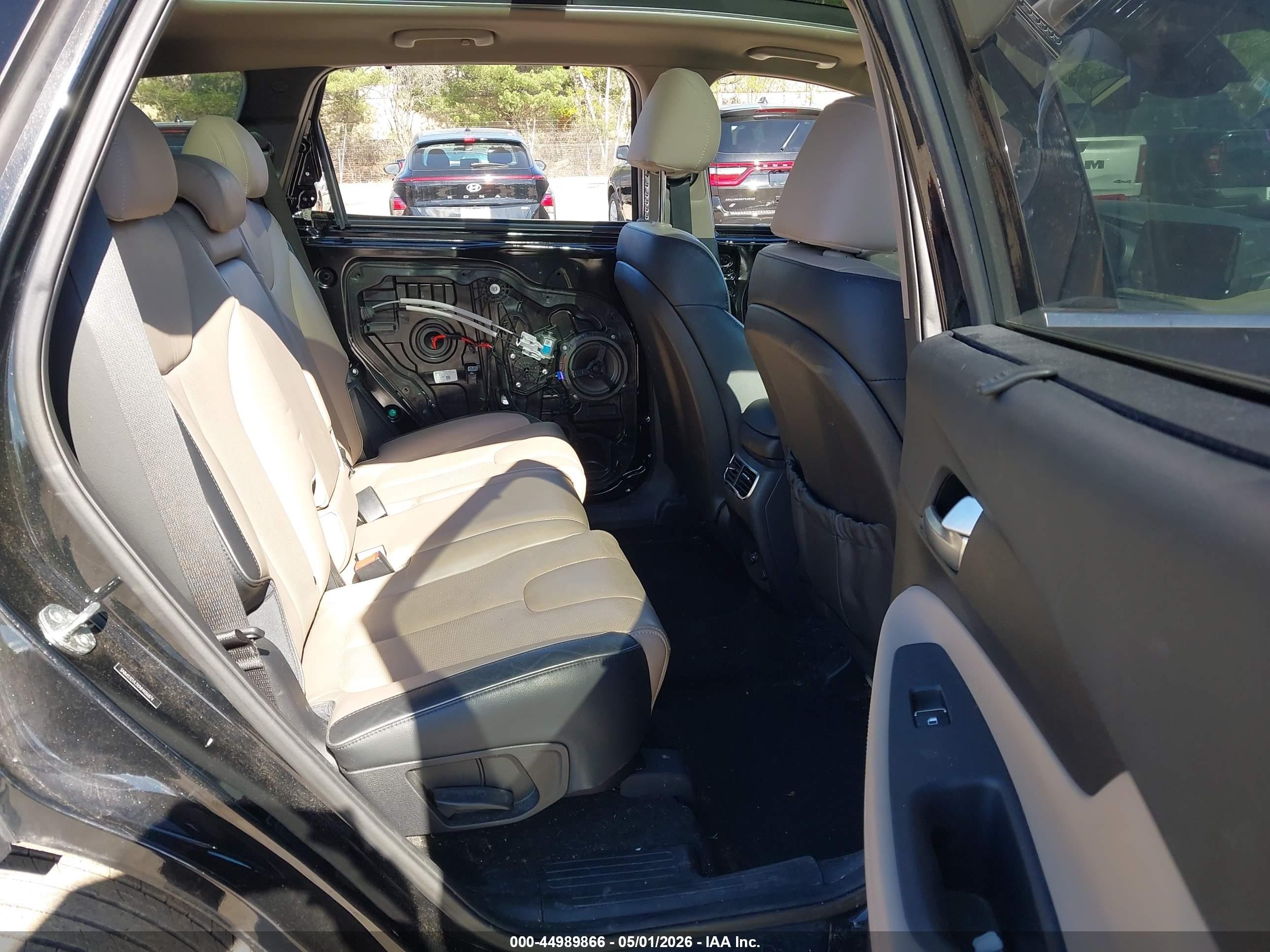 2022 Hyundai Santa Fe VIN 5NMS3DAJXNH406874 IAAI salvage auction — Side, Salvage (New Hampshire), sold $6,600 on 2026-07-12 (photo 8)