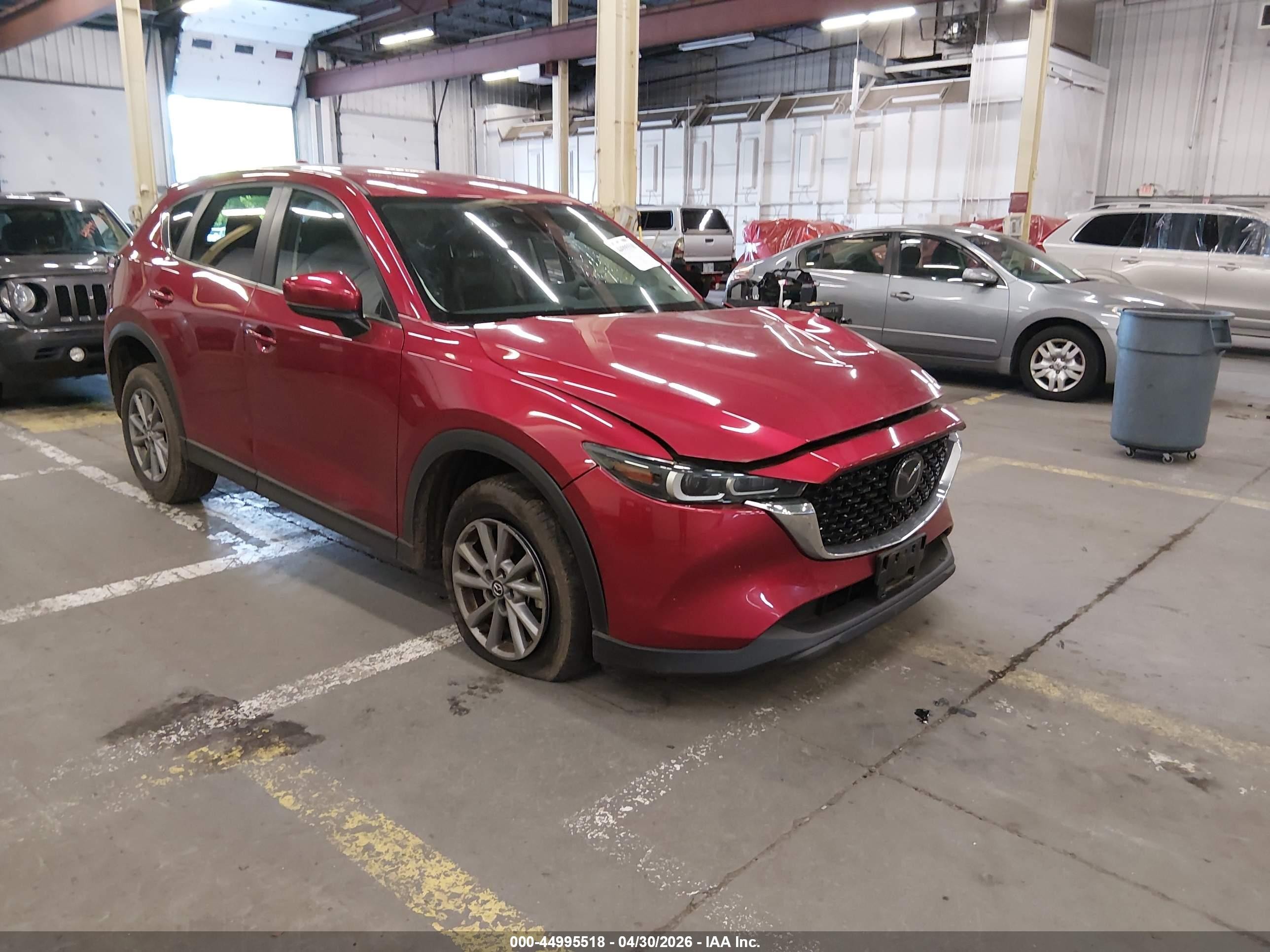 2023 Mazda CX-5 VIN JM3KFBBM9P0216417 IAAI salvage auction — Unknown, Salvage (Oregon), sold $5,400 on 2026-07-09 (photo 1)