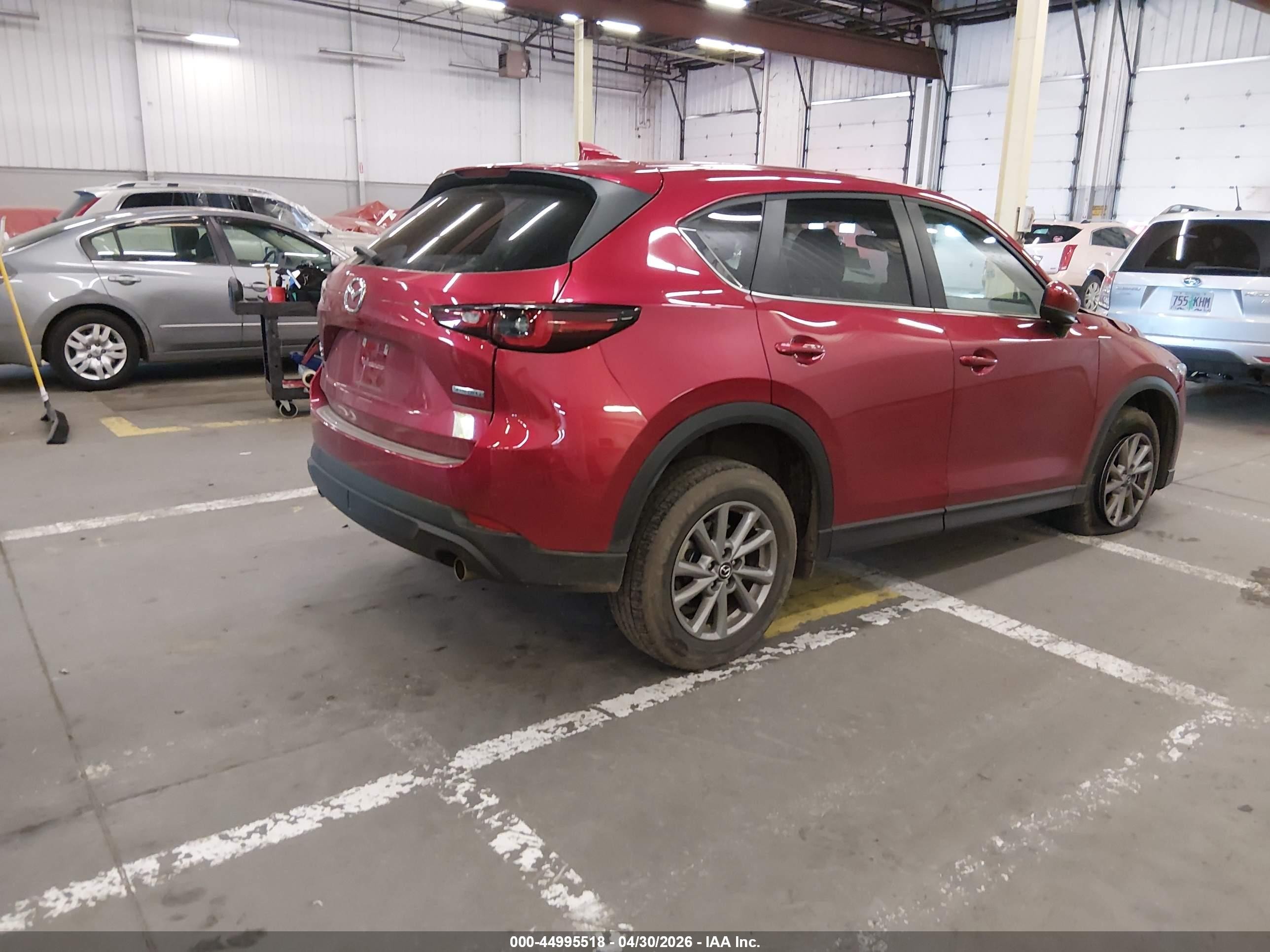2023 Mazda CX-5 VIN JM3KFBBM9P0216417 IAAI salvage auction — Unknown, Salvage (Oregon), sold $5,400 on 2026-07-09 (photo 4)